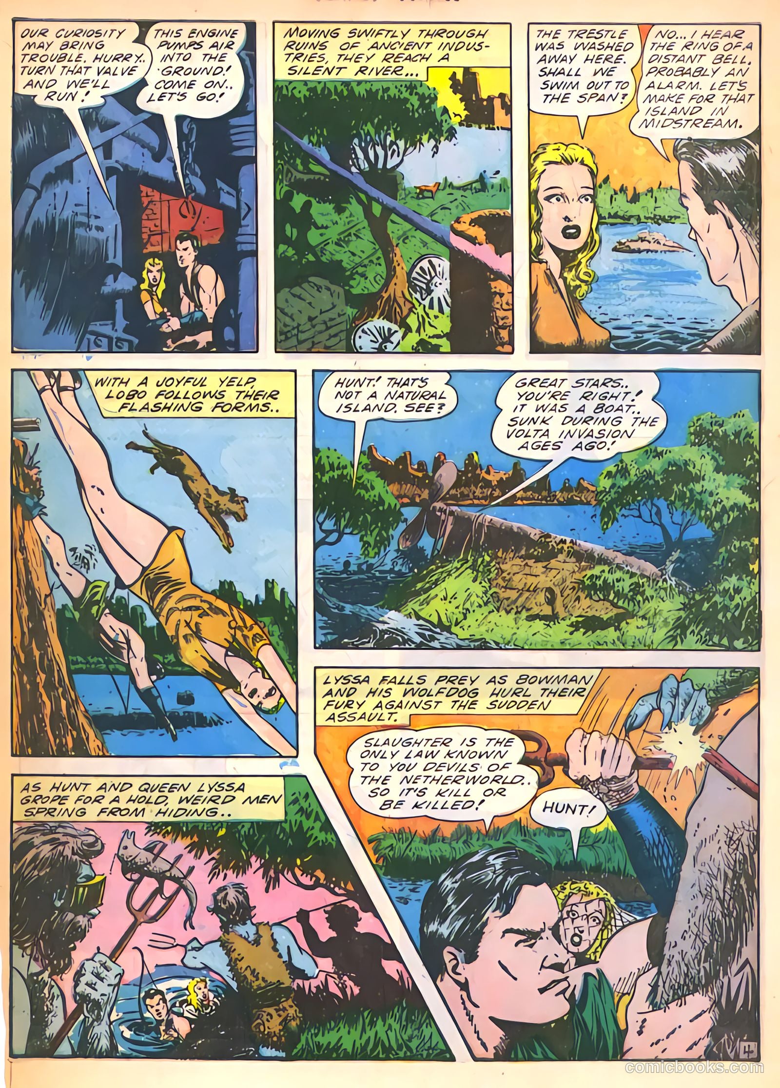 Planet Comics #27 (1943) — page 6 of 60