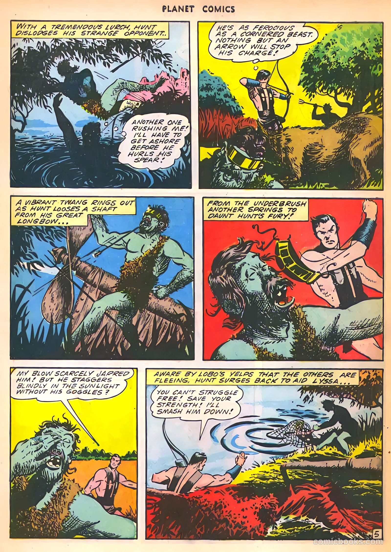 Planet Comics #27 (1943) — page 7 of 60