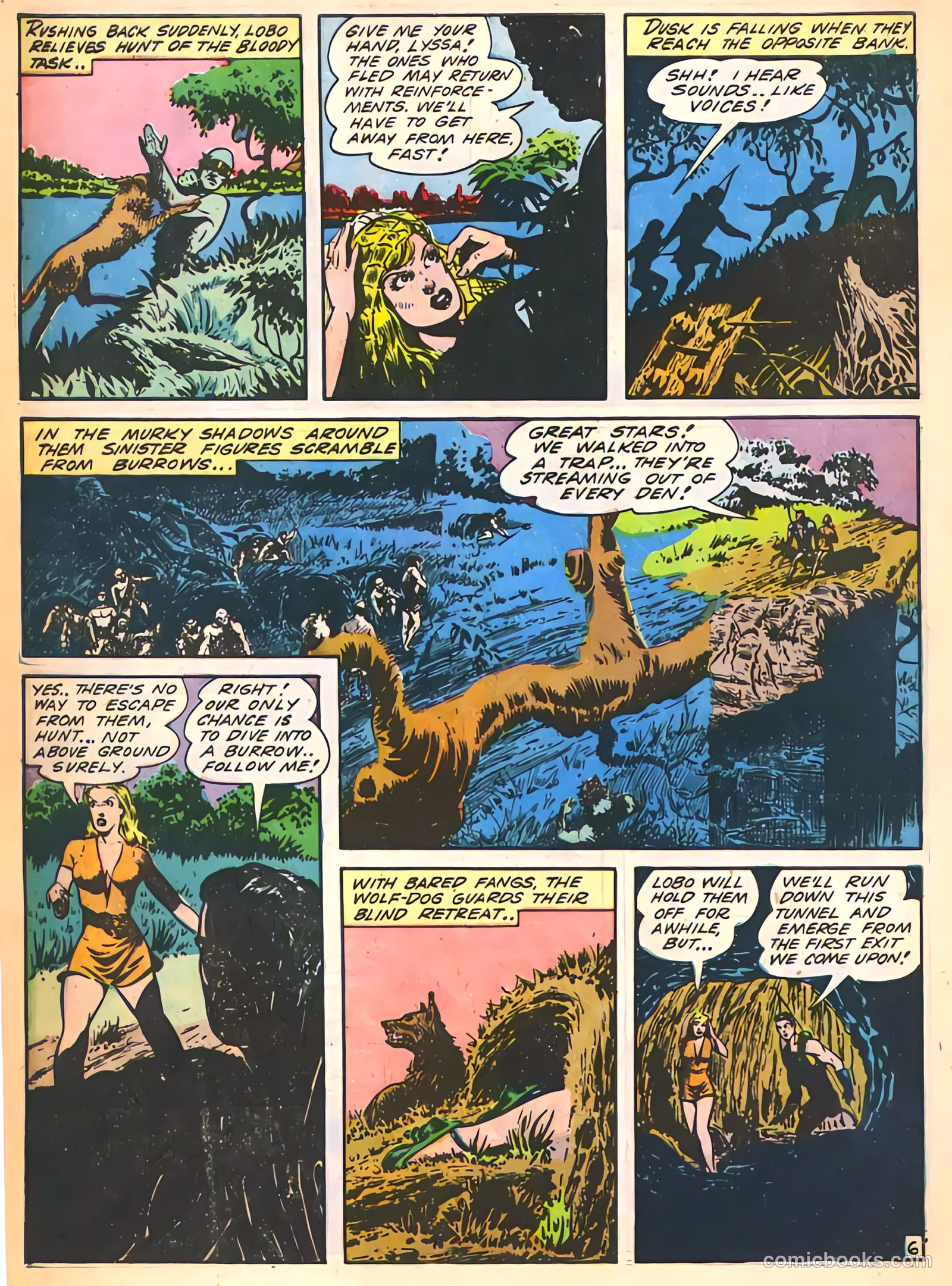 Planet Comics #27 (1943) — page 8 of 60