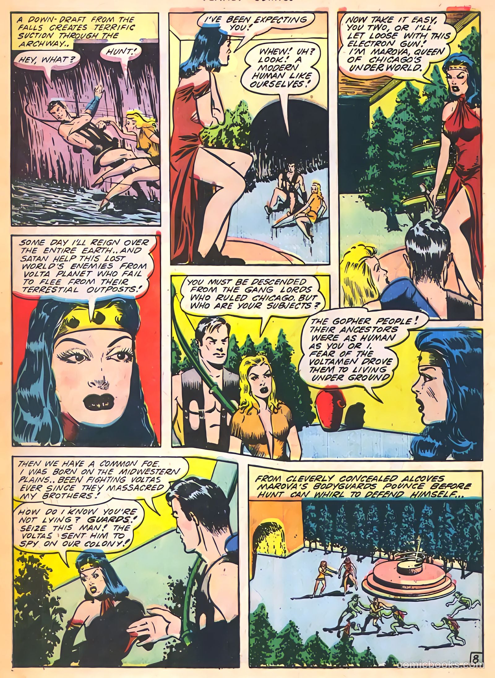 Planet Comics #27 (1943) — page 10 of 60