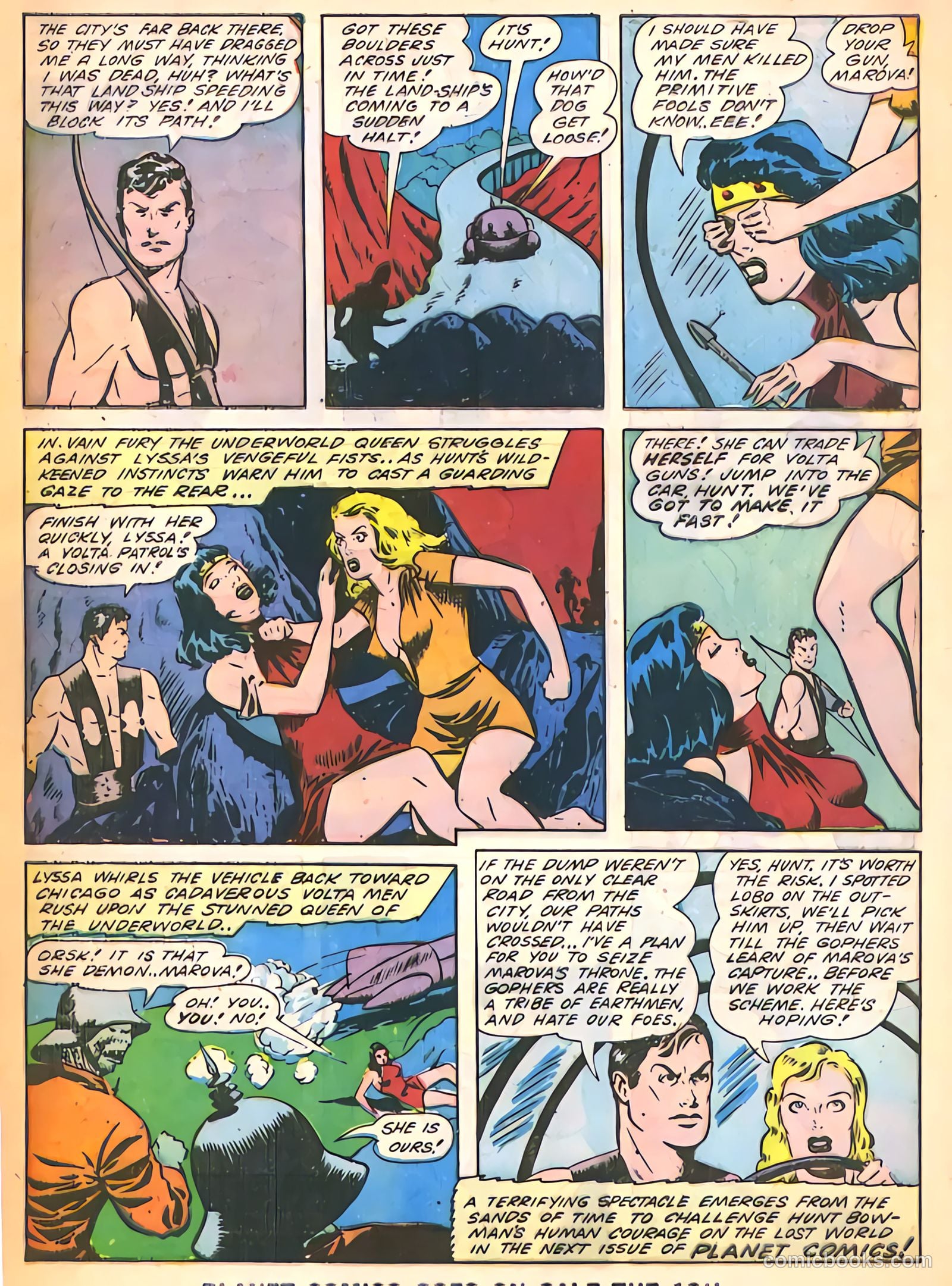 Planet Comics #27 (1943) — page 12 of 60