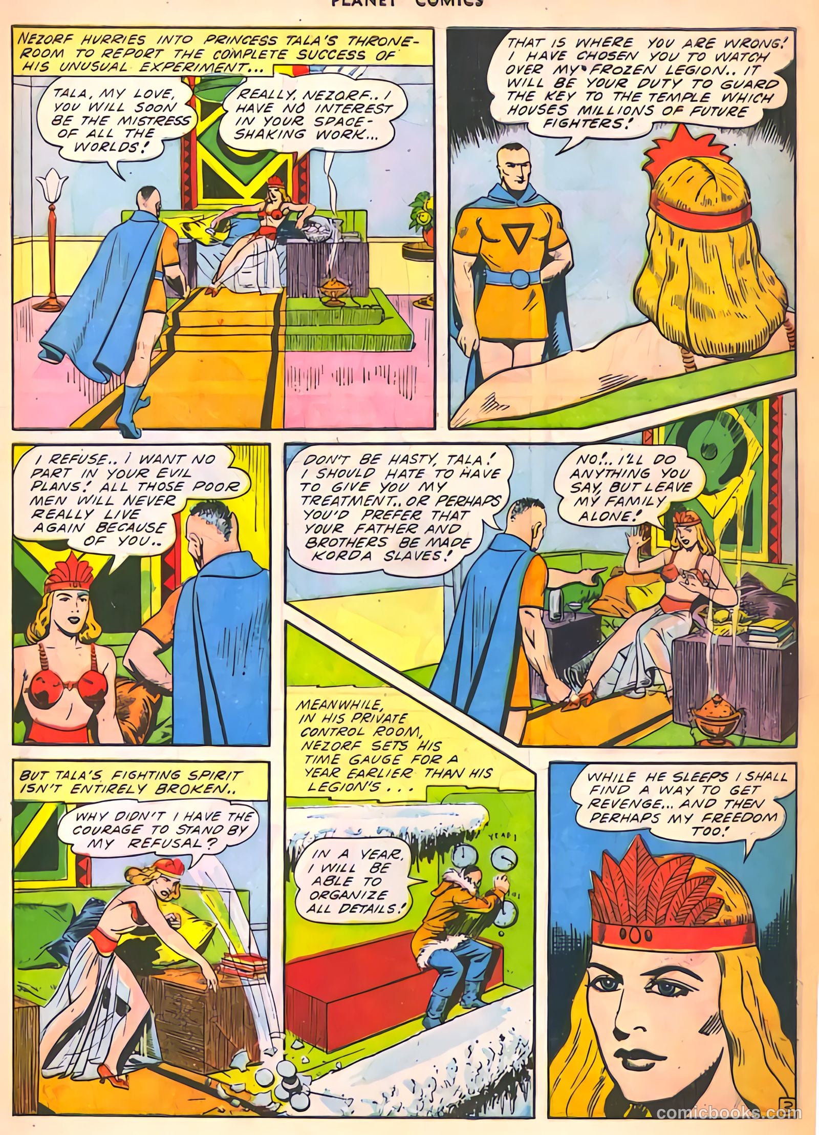 Planet Comics #27 (1943) — page 15 of 60