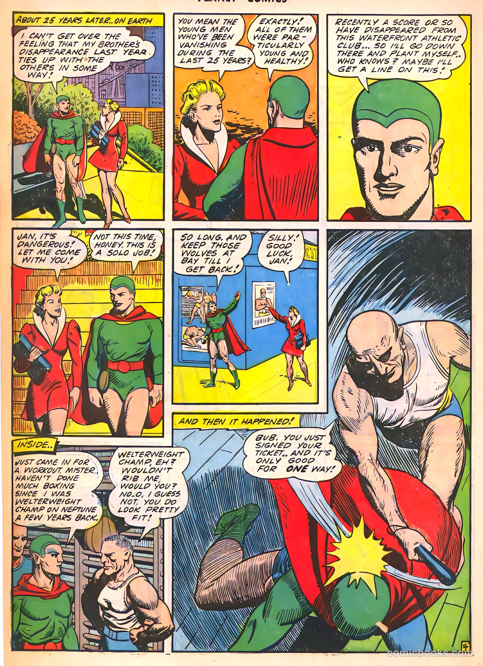 Planet Comics #27 (1943) — page 16 of 60