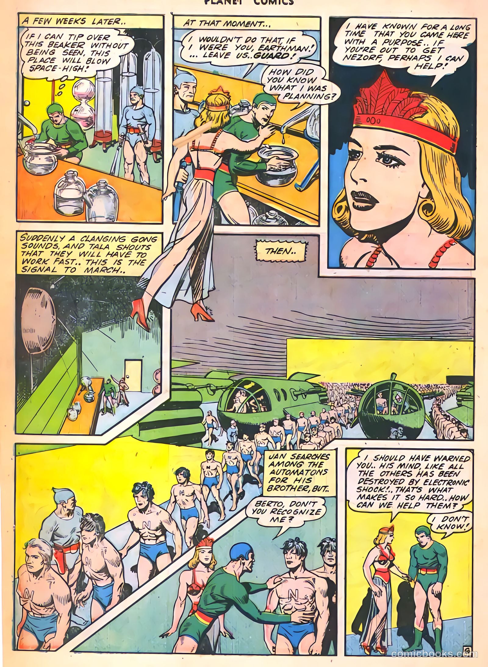 Planet Comics #27 (1943) — page 18 of 60