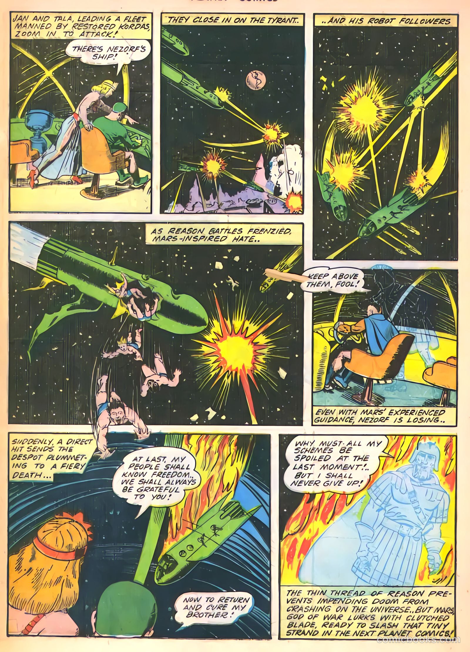 Planet Comics #27 (1943) — page 20 of 60