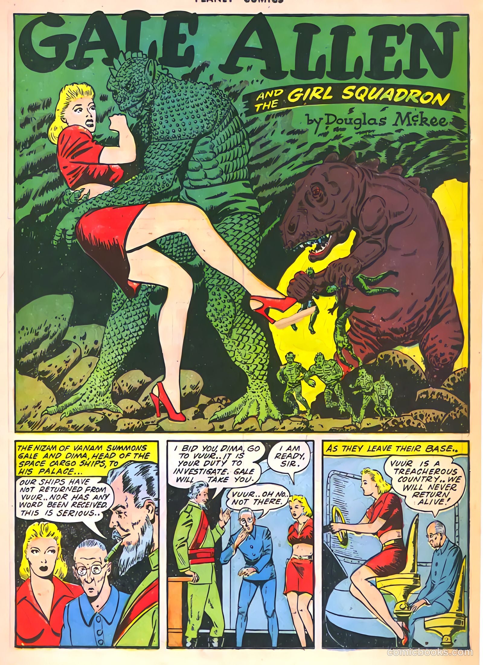 Planet Comics #27 (1943) — page 21 of 60