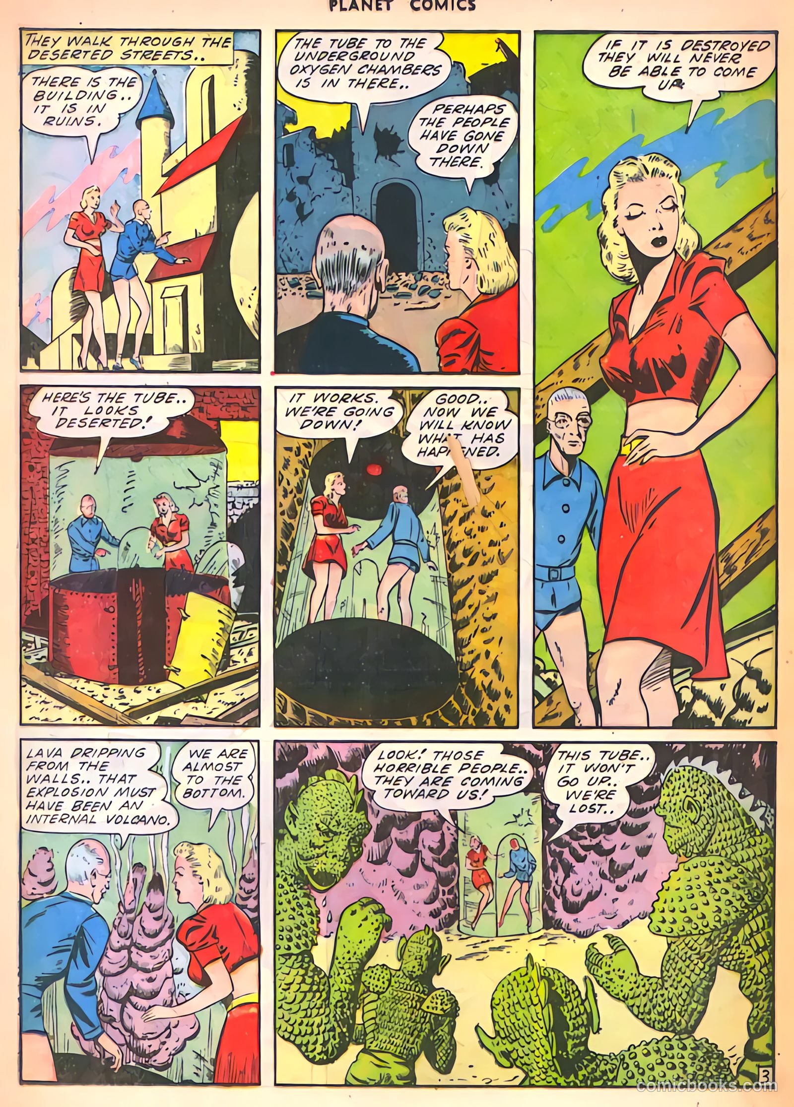 Planet Comics #27 (1943) — page 23 of 60