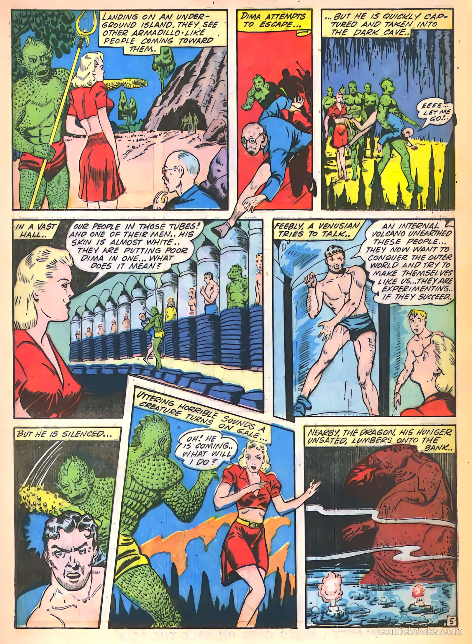 Planet Comics #27 (1943) — page 25 of 60