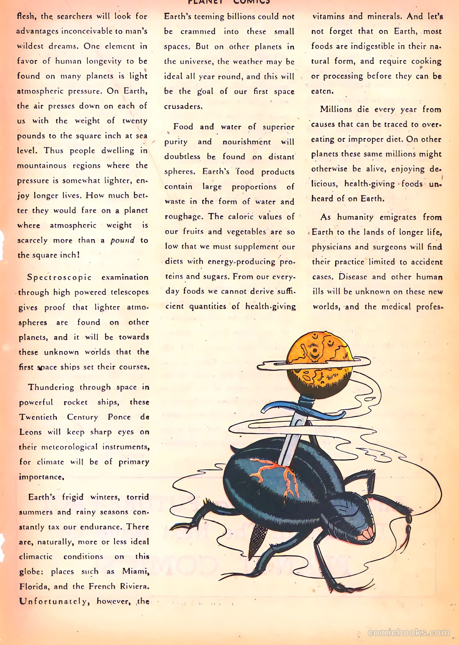 Planet Comics #27 (1943) — page 37 of 60