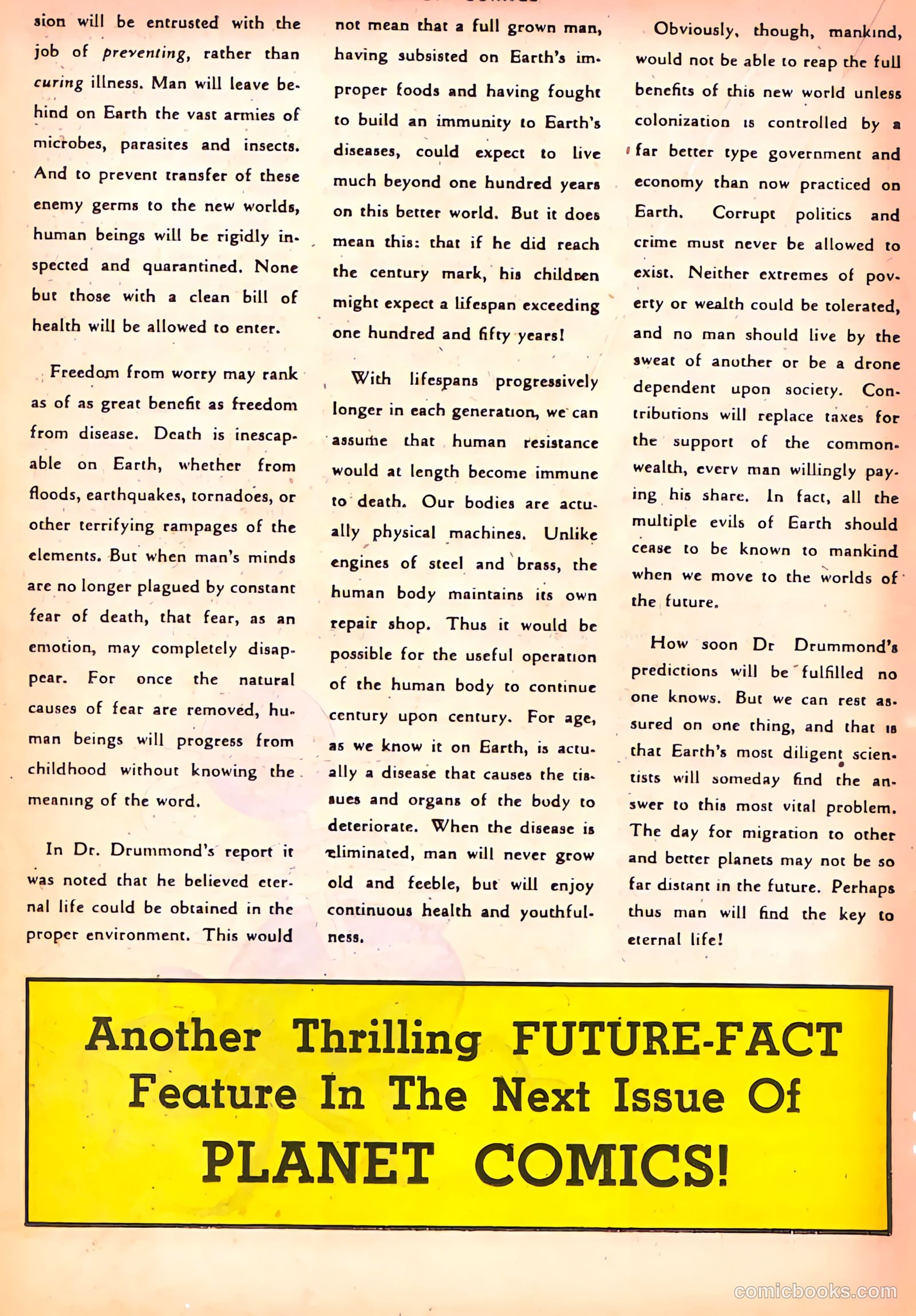 Planet Comics #27 (1943) — page 38 of 60