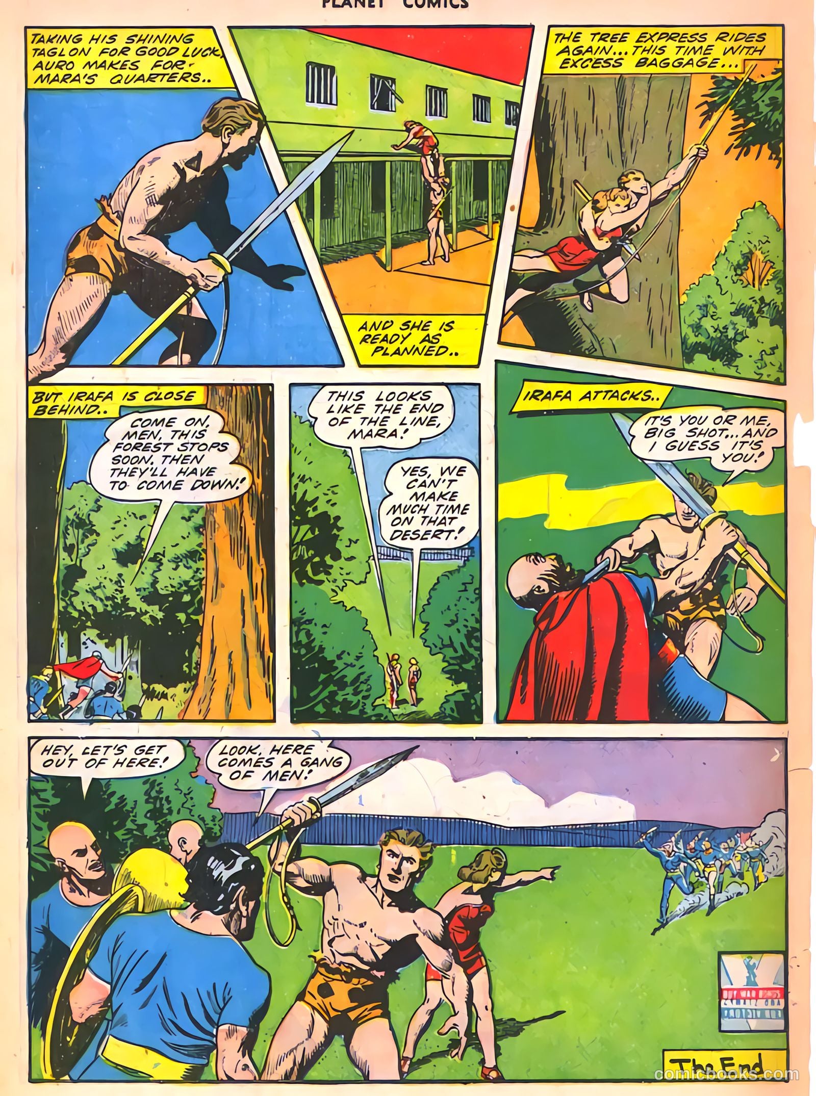Planet Comics #27 (1943) — page 44 of 60