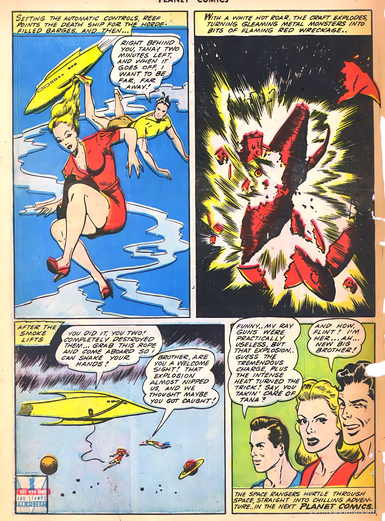 Planet Comics #27 (1943) — page 58 of 60