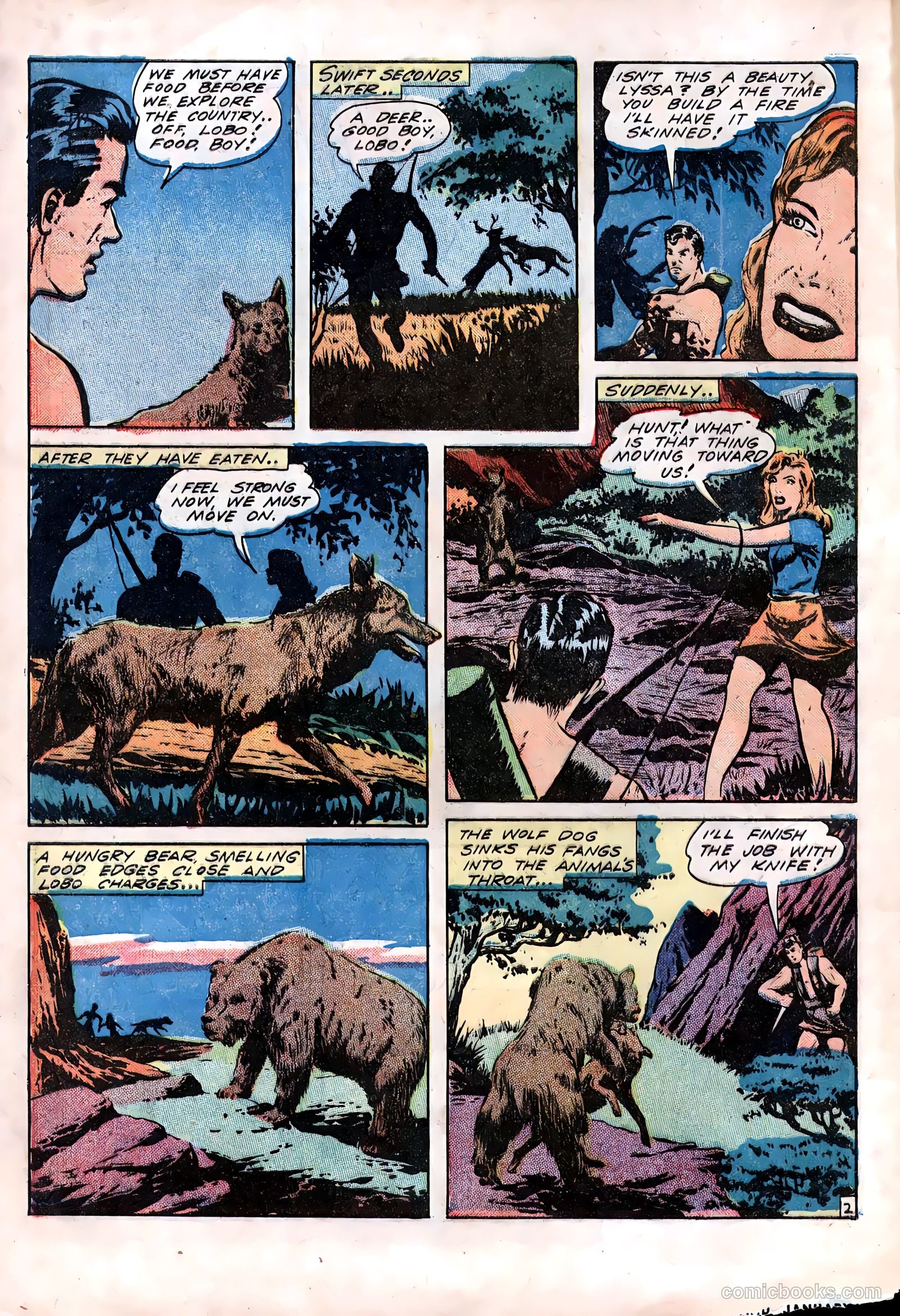 Planet Comics #28 (1944) — page 4 of 60
