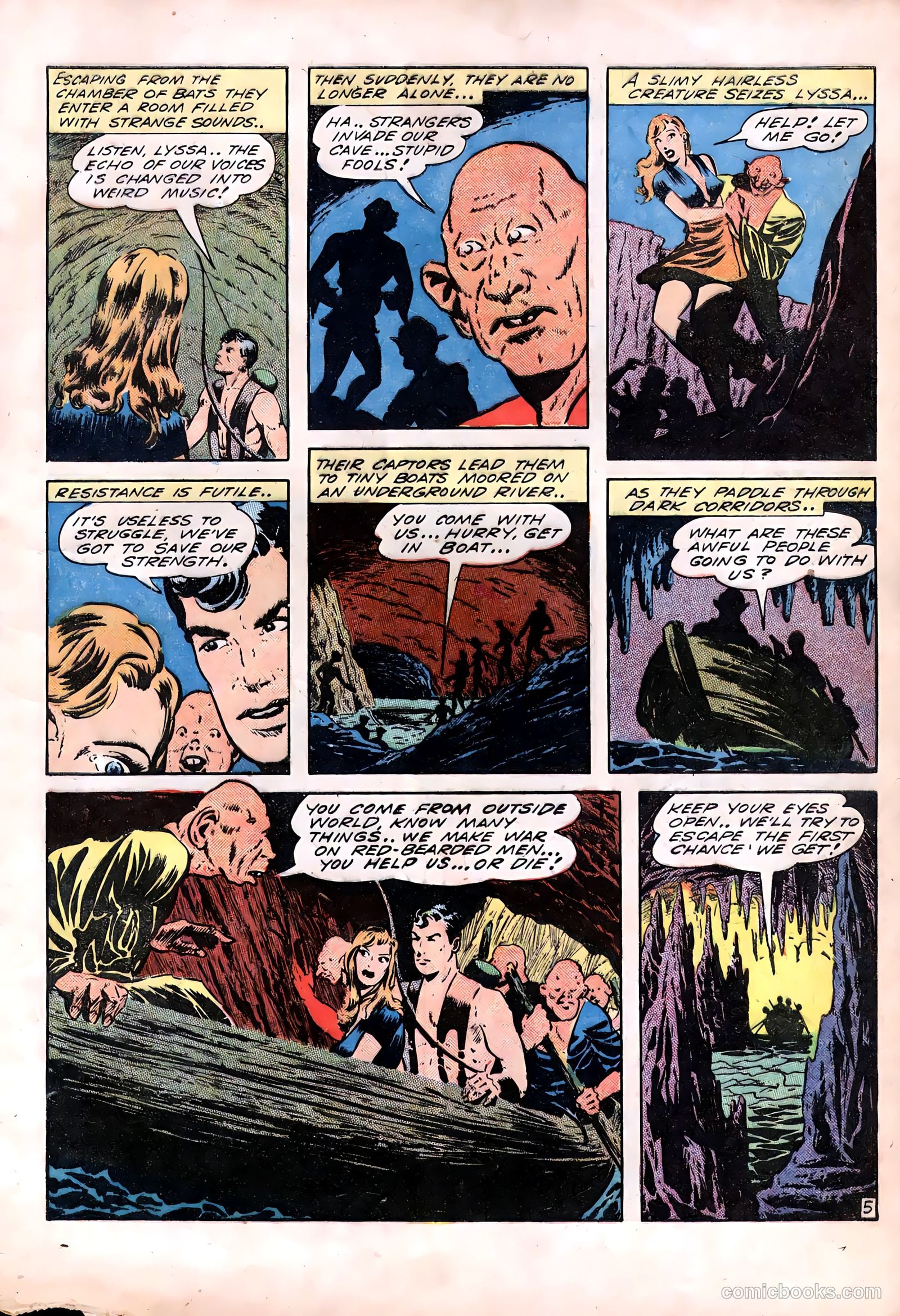 Planet Comics #28 (1944) — page 7 of 60