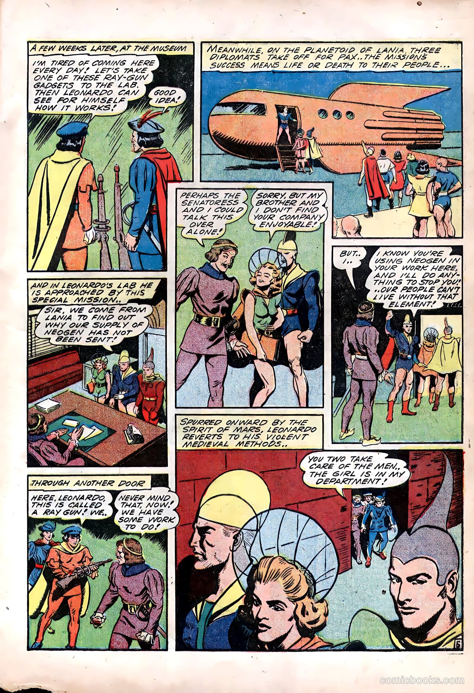 Planet Comics #28 (1944) — page 17 of 60