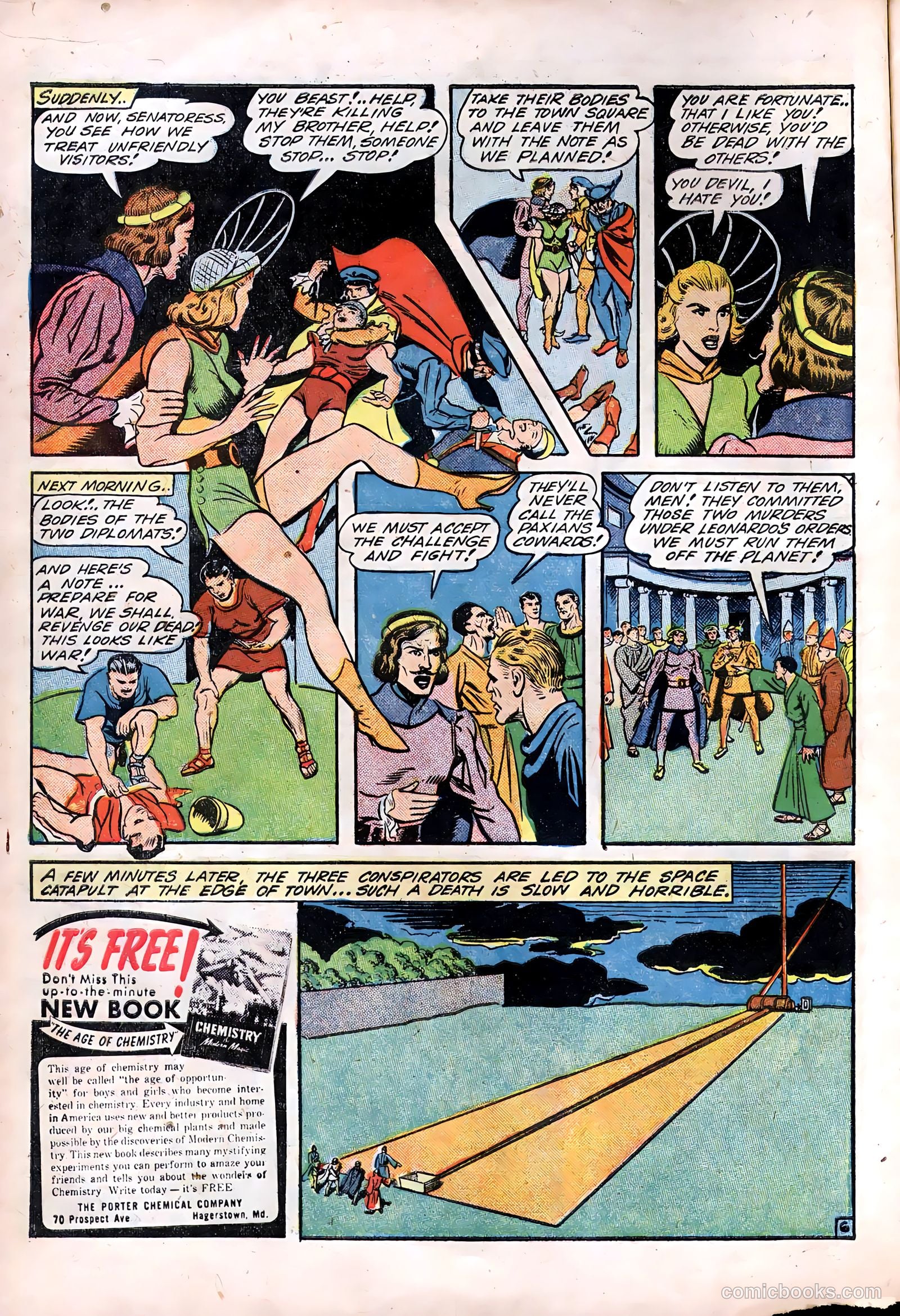 Planet Comics #28 (1944) — page 18 of 60