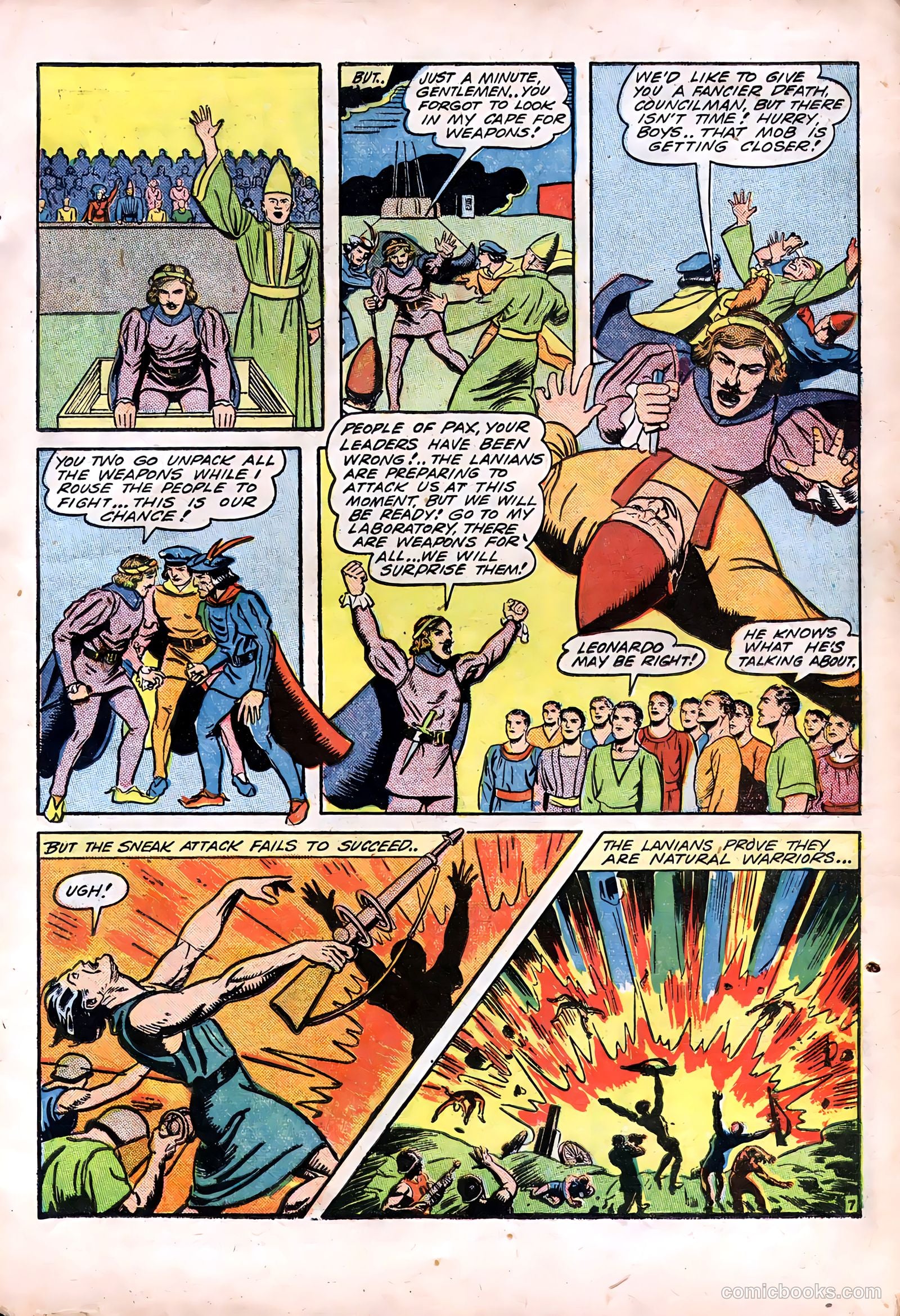 Planet Comics #28 (1944) — page 19 of 60