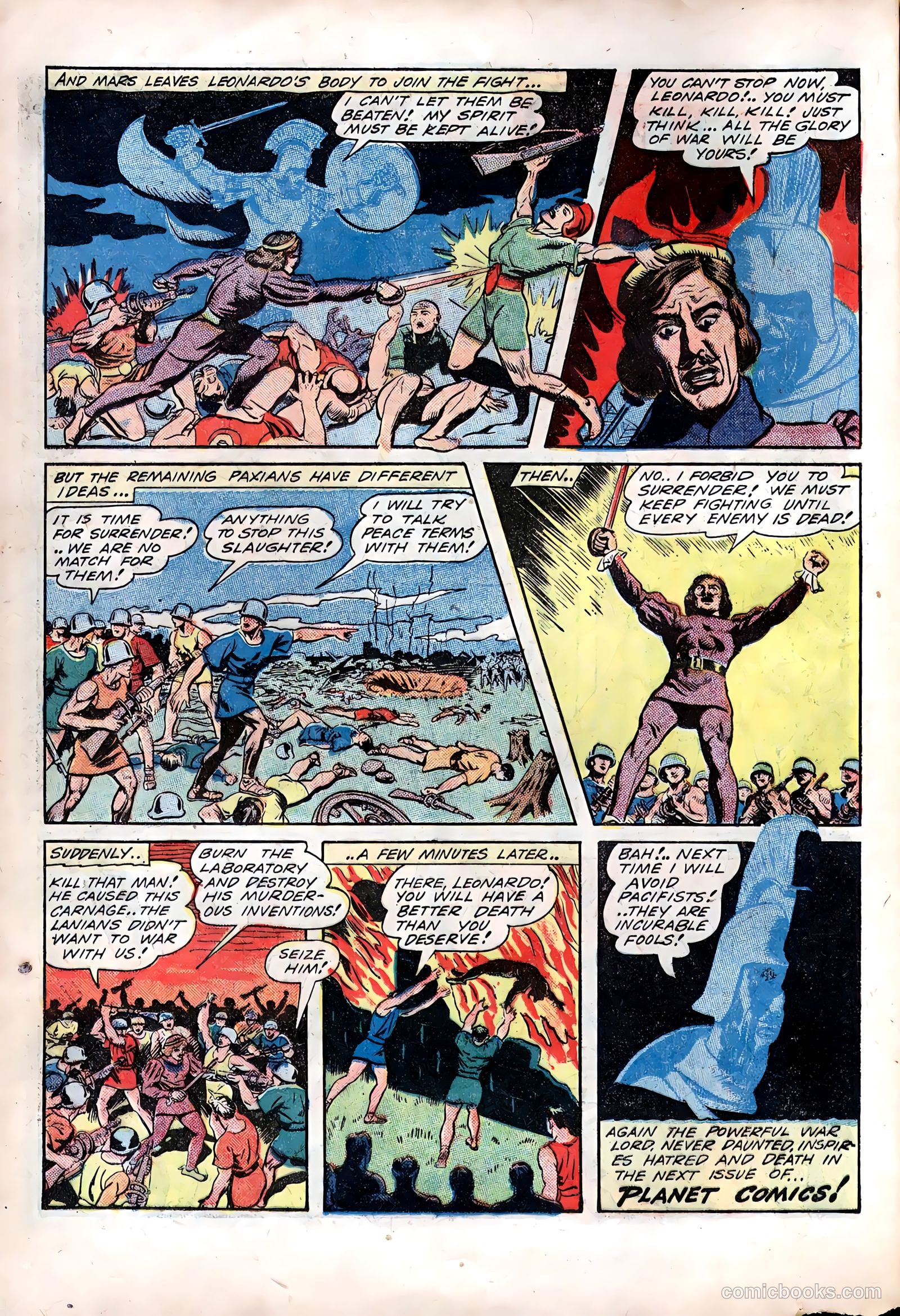 Planet Comics #28 (1944) — page 20 of 60