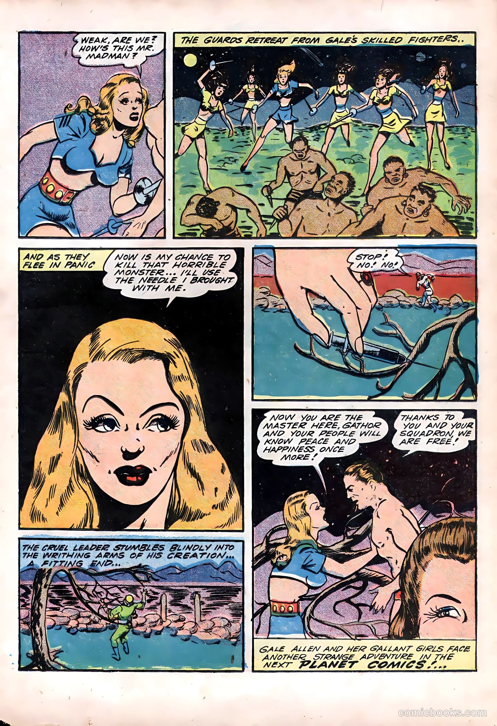 Planet Comics #28 (1944) — page 27 of 60