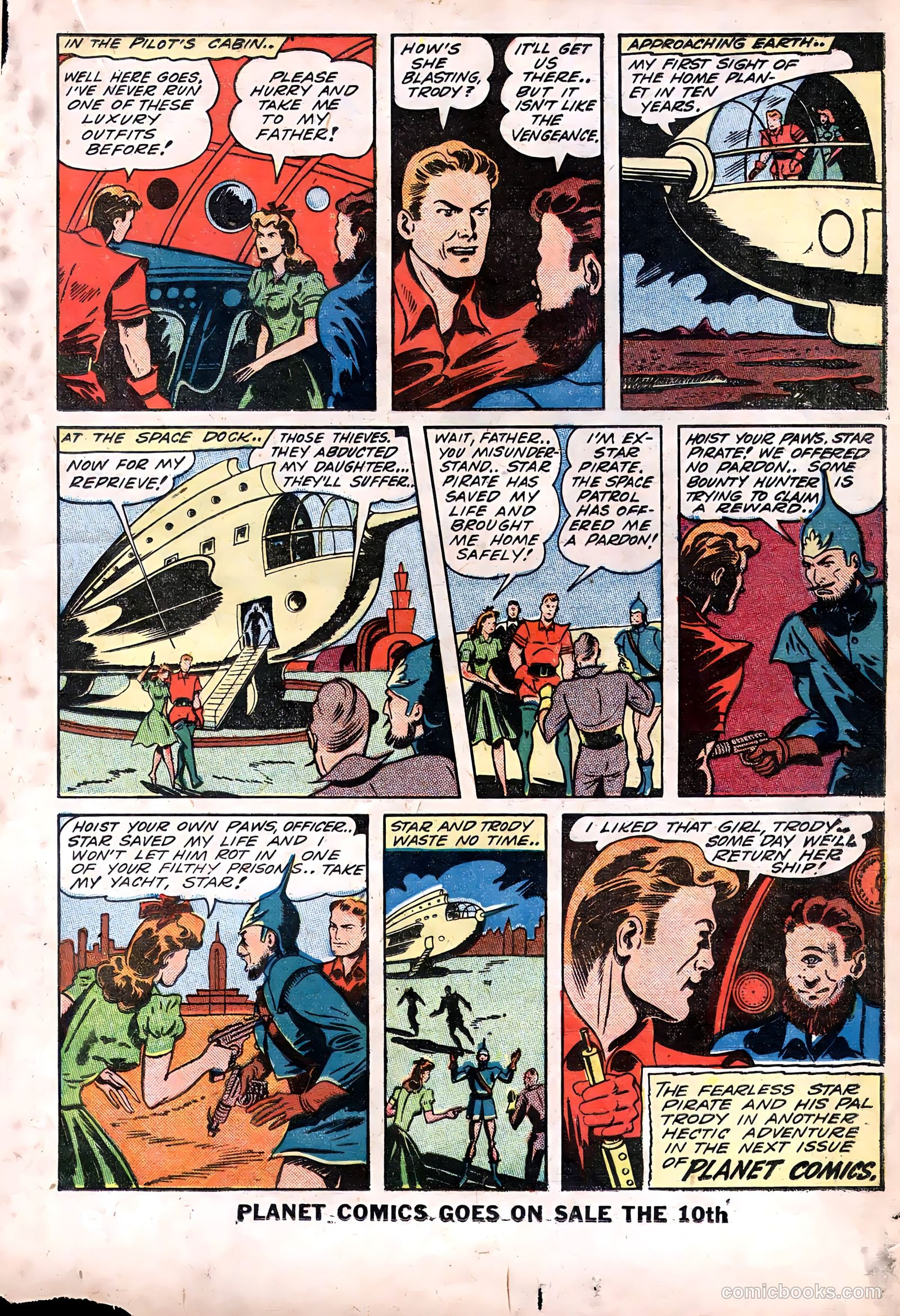 Planet Comics #28 (1944) — page 35 of 60