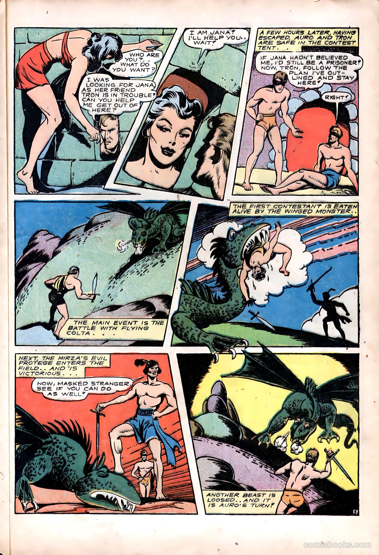 Planet Comics #28 (1944) — page 43 of 60