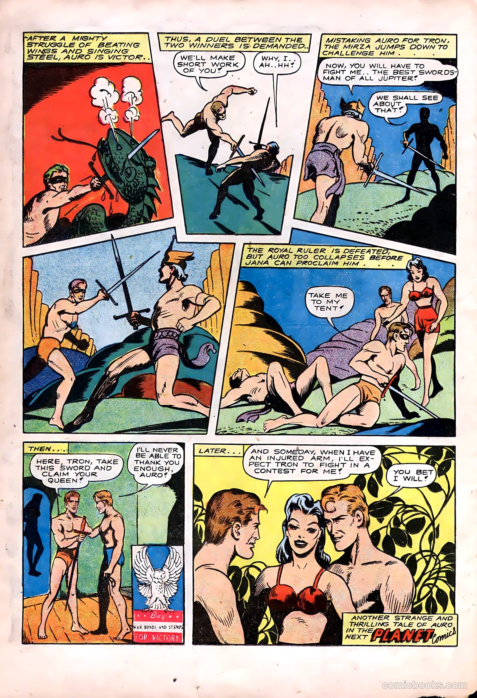 Planet Comics #28 (1944) — page 44 of 60