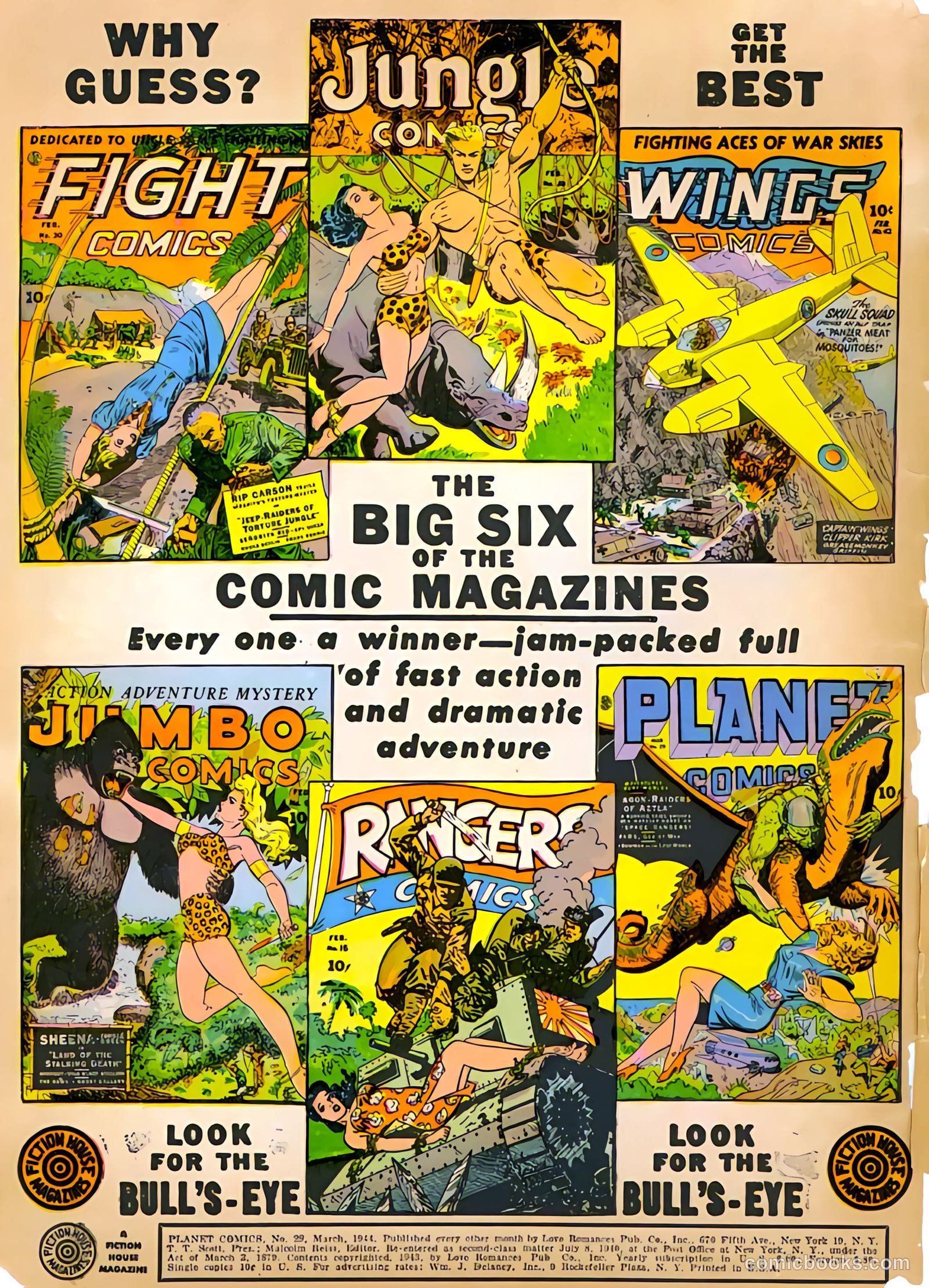 Planet Comics #29 (1944) — page 2 of 60