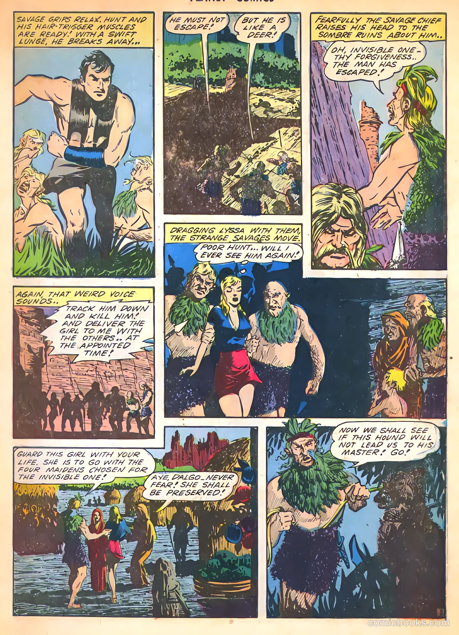 Planet Comics #29 (1944) — page 5 of 60