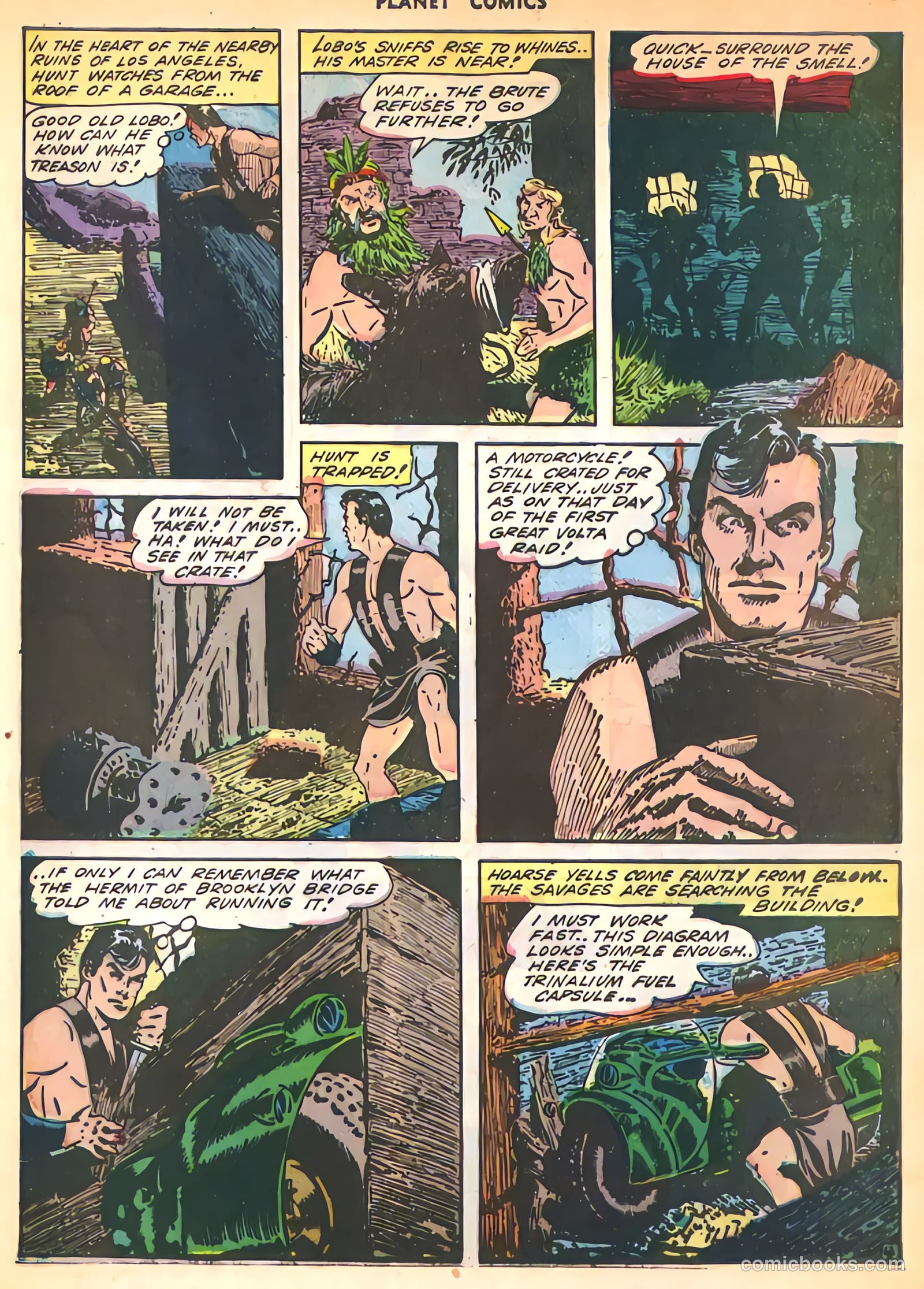 Planet Comics #29 (1944) — page 6 of 60