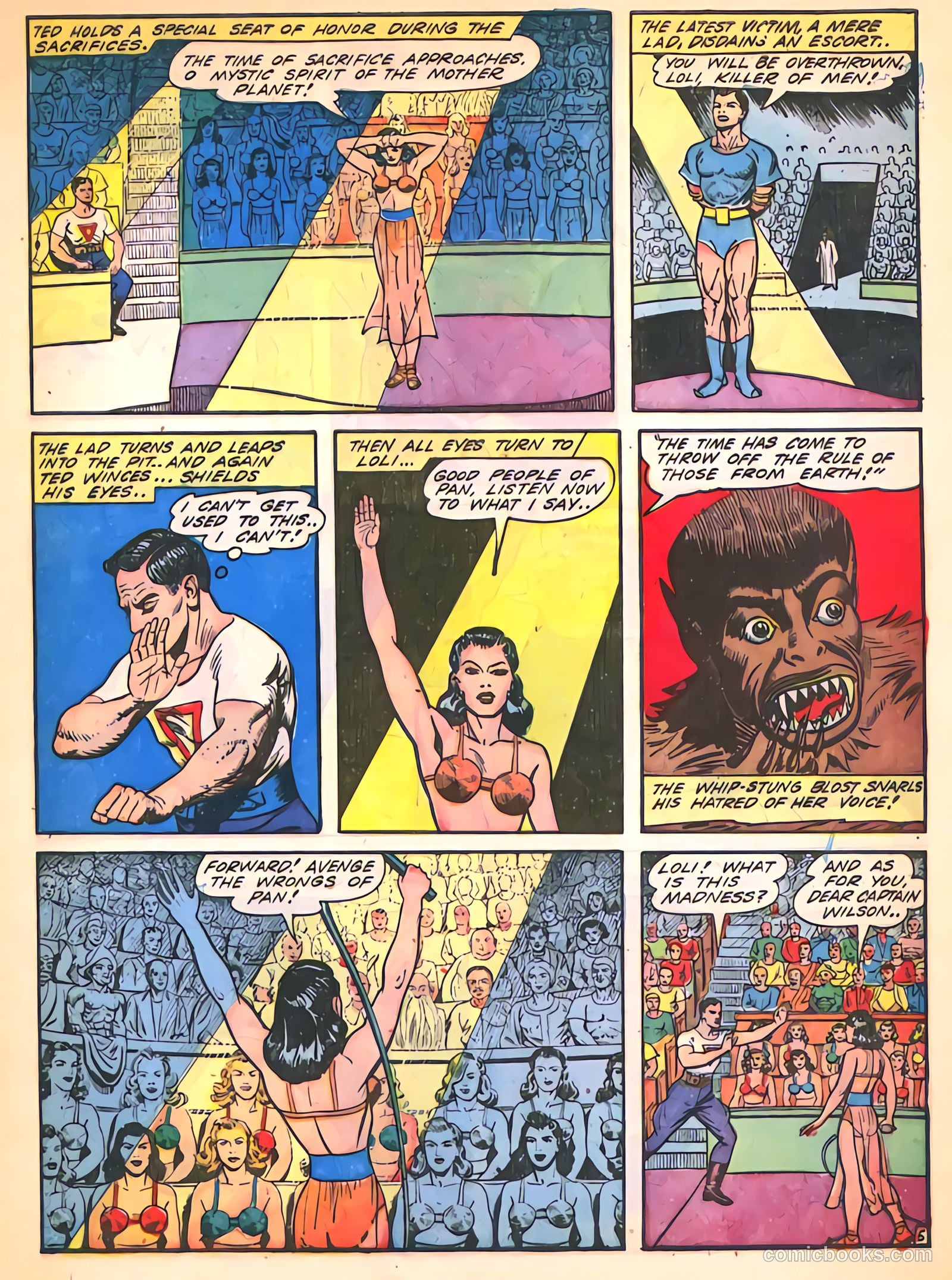 Planet Comics #29 (1944) — page 17 of 60