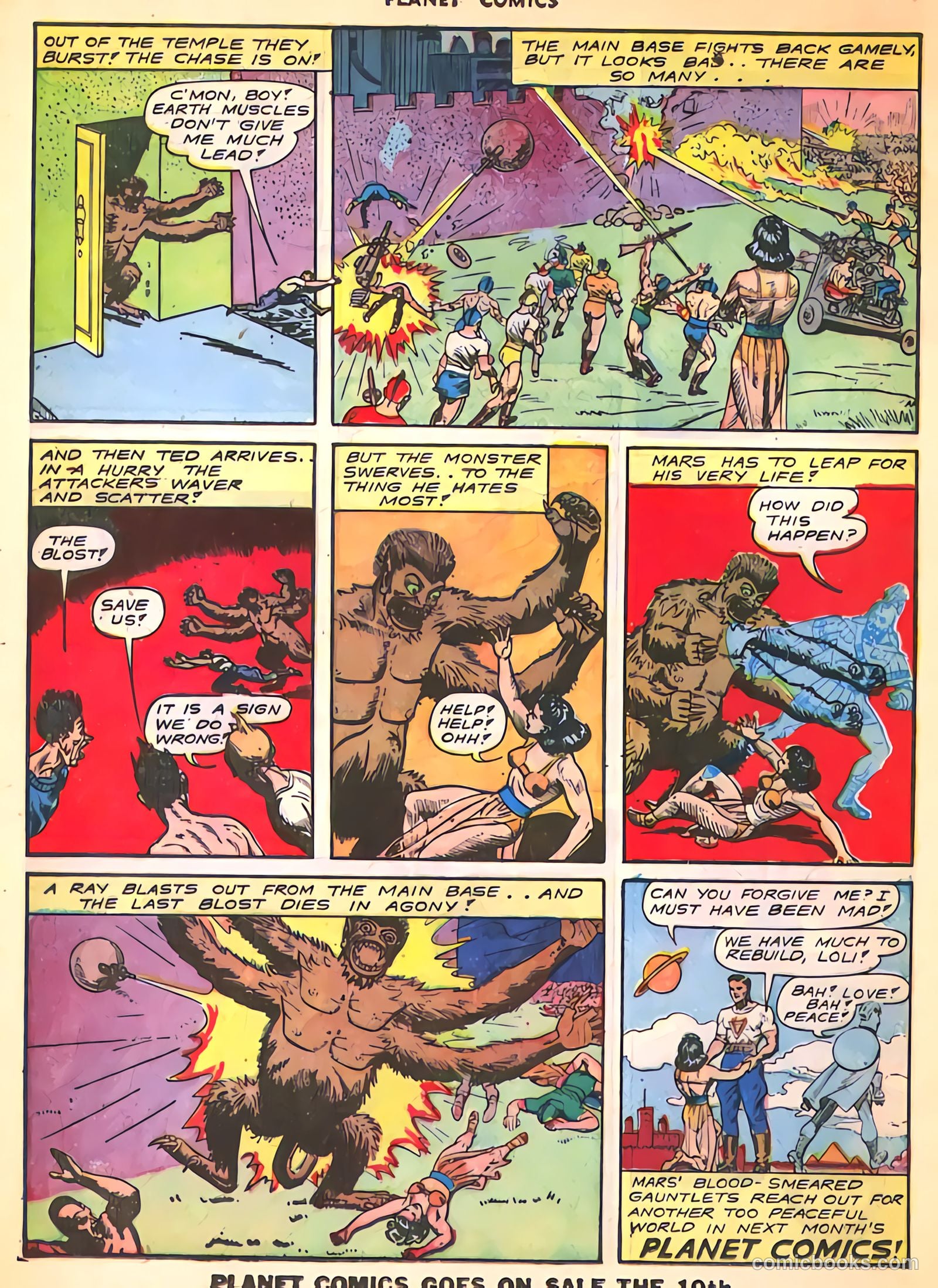 Planet Comics #29 (1944) — page 20 of 60