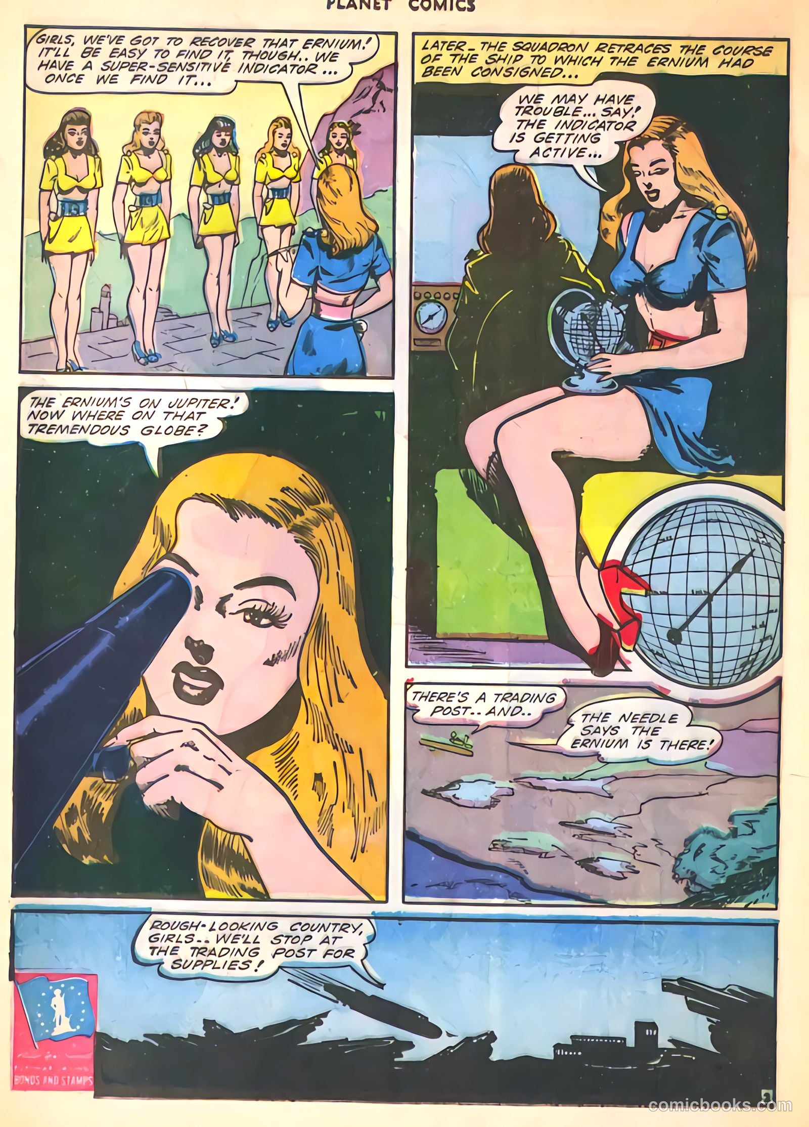 Planet Comics #29 (1944) — page 22 of 60