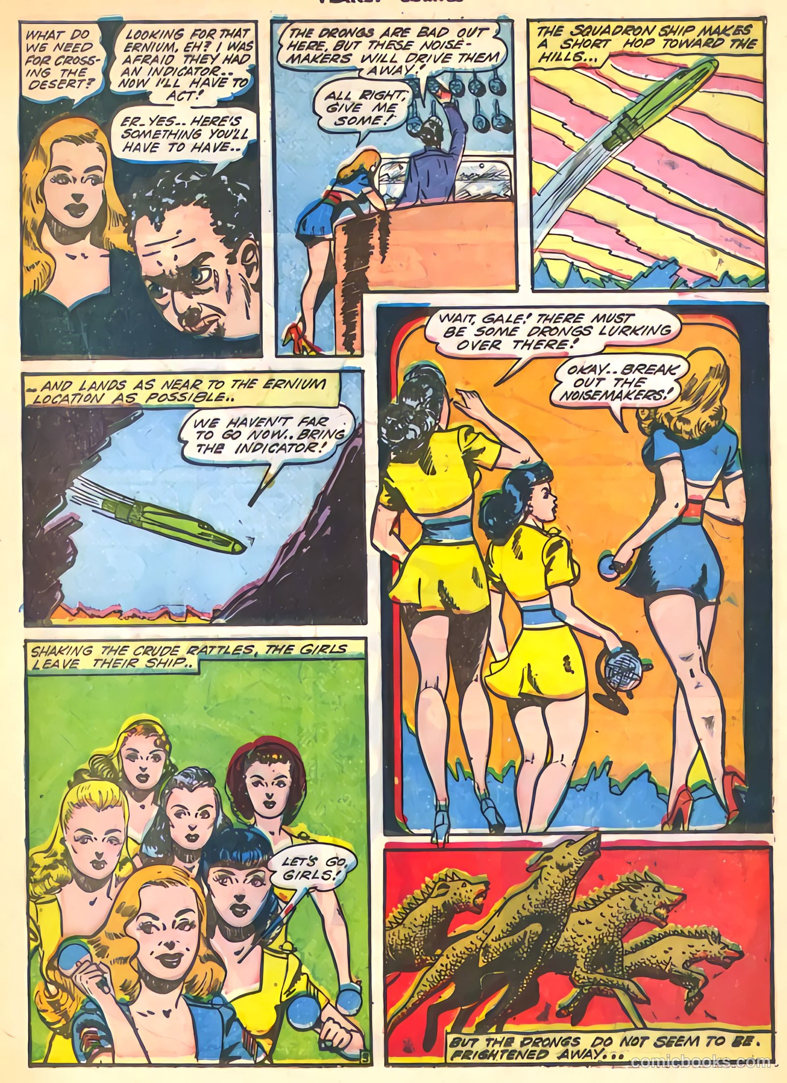 Planet Comics #29 (1944) — page 23 of 60