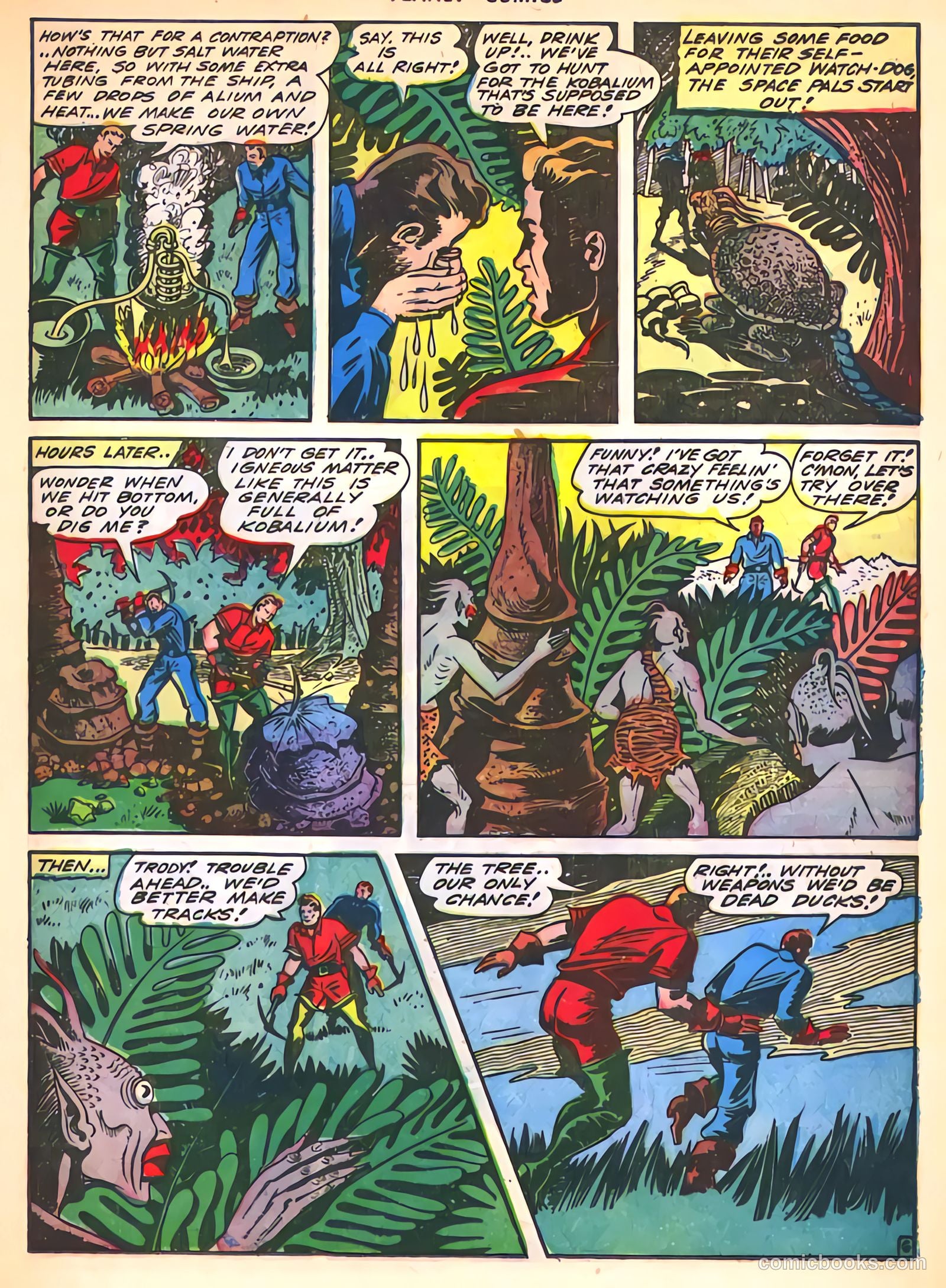 Planet Comics #29 (1944) — page 33 of 60