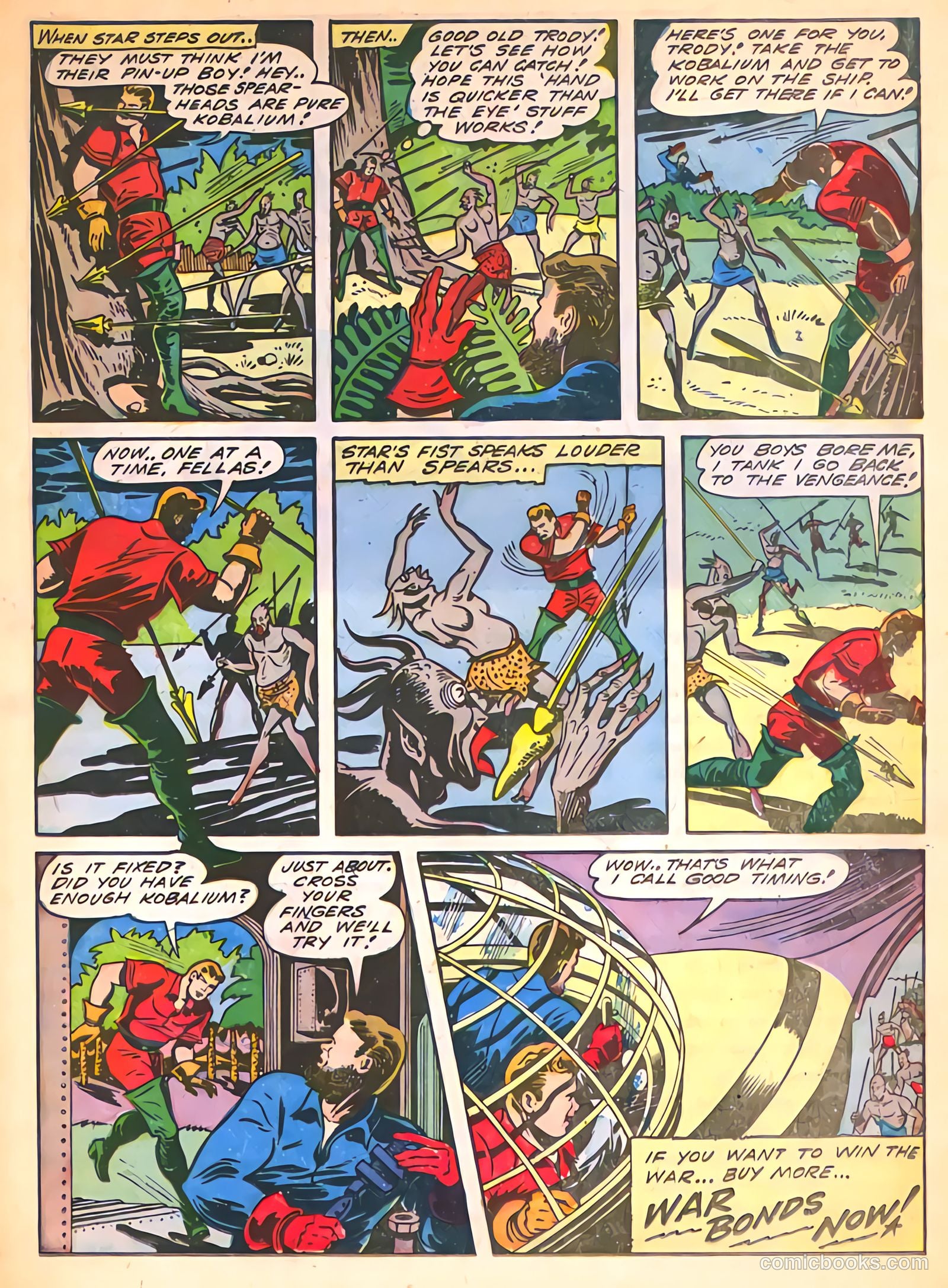 Planet Comics #29 (1944) — page 35 of 60