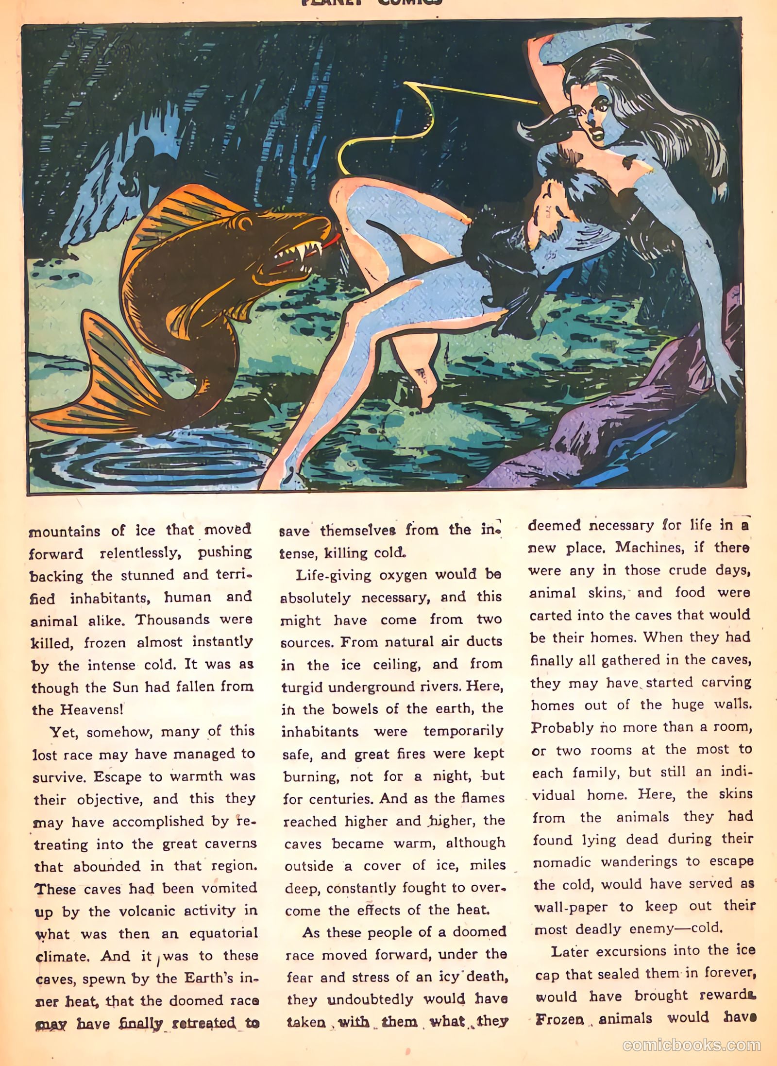 Planet Comics #29 (1944) — page 37 of 60