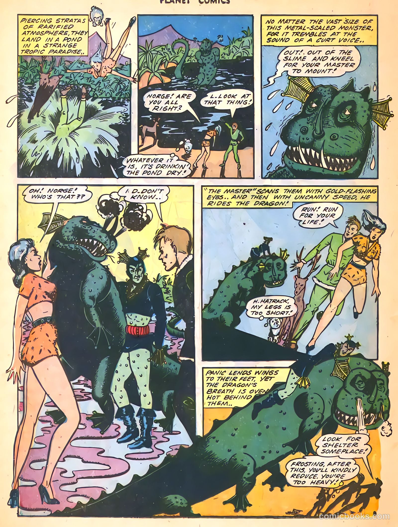 Planet Comics #29 (1944) — page 46 of 60