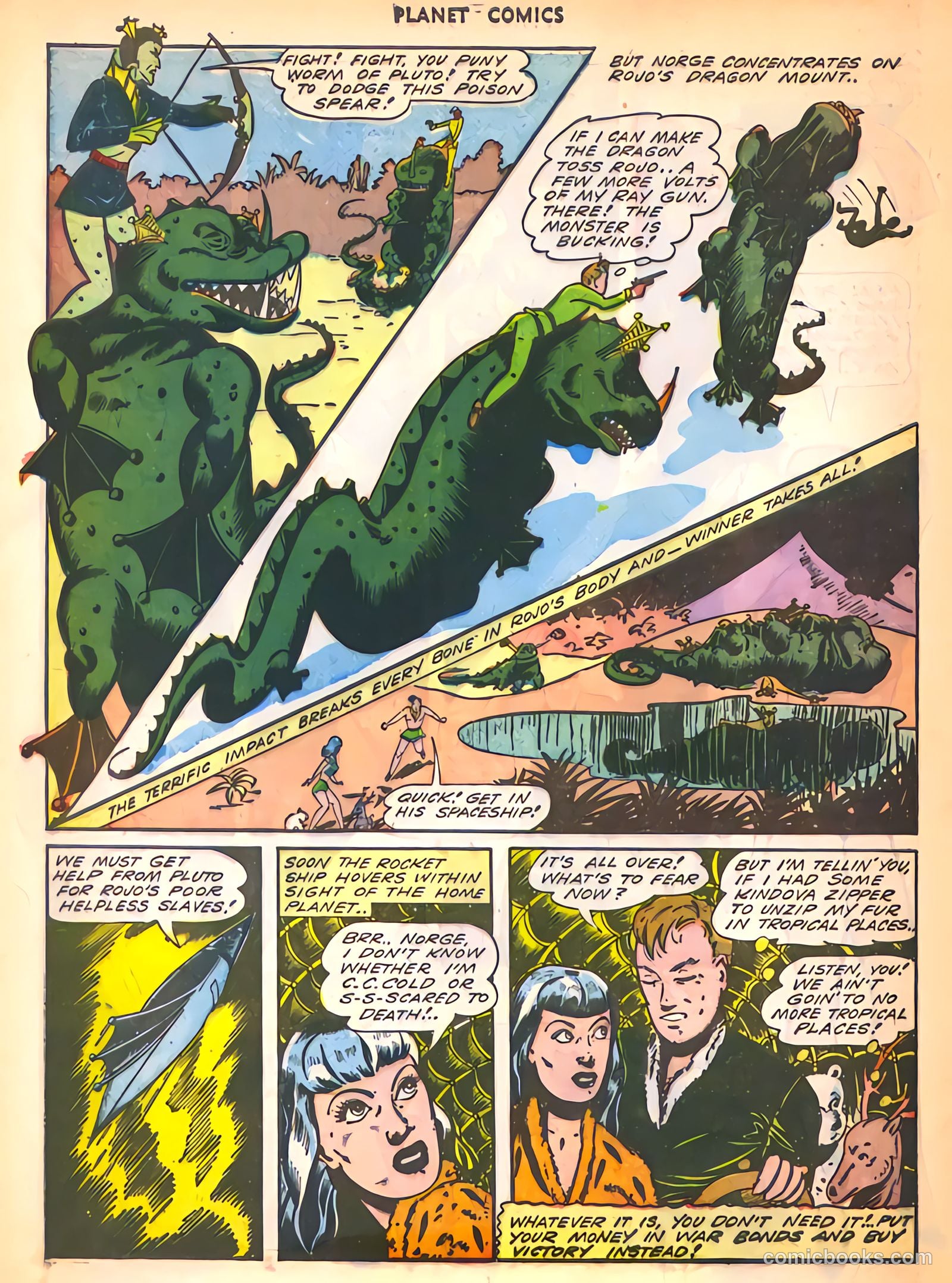 Planet Comics #29 (1944) — page 50 of 60