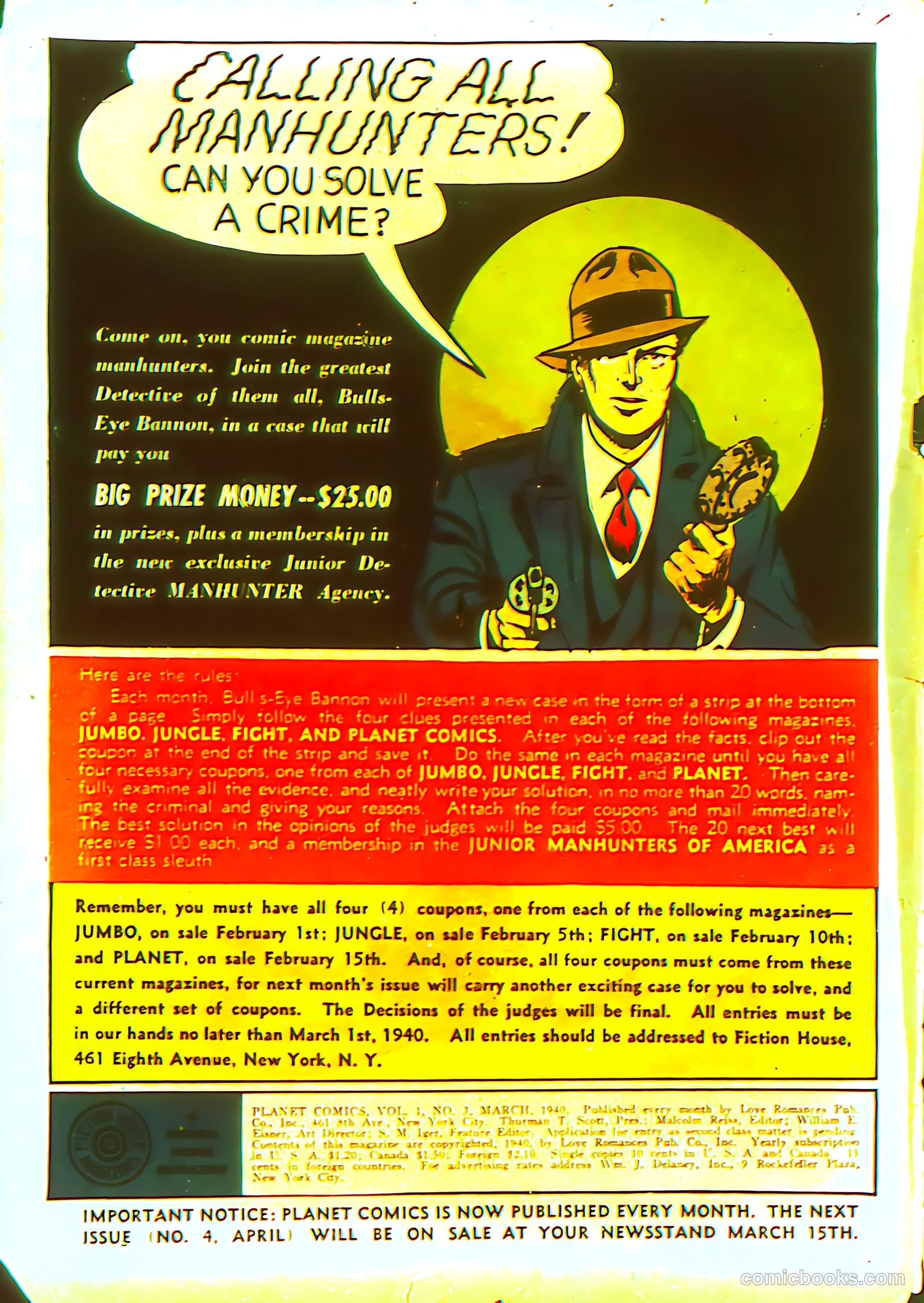 Planet Comics #3 (1940) — page 2 of 68