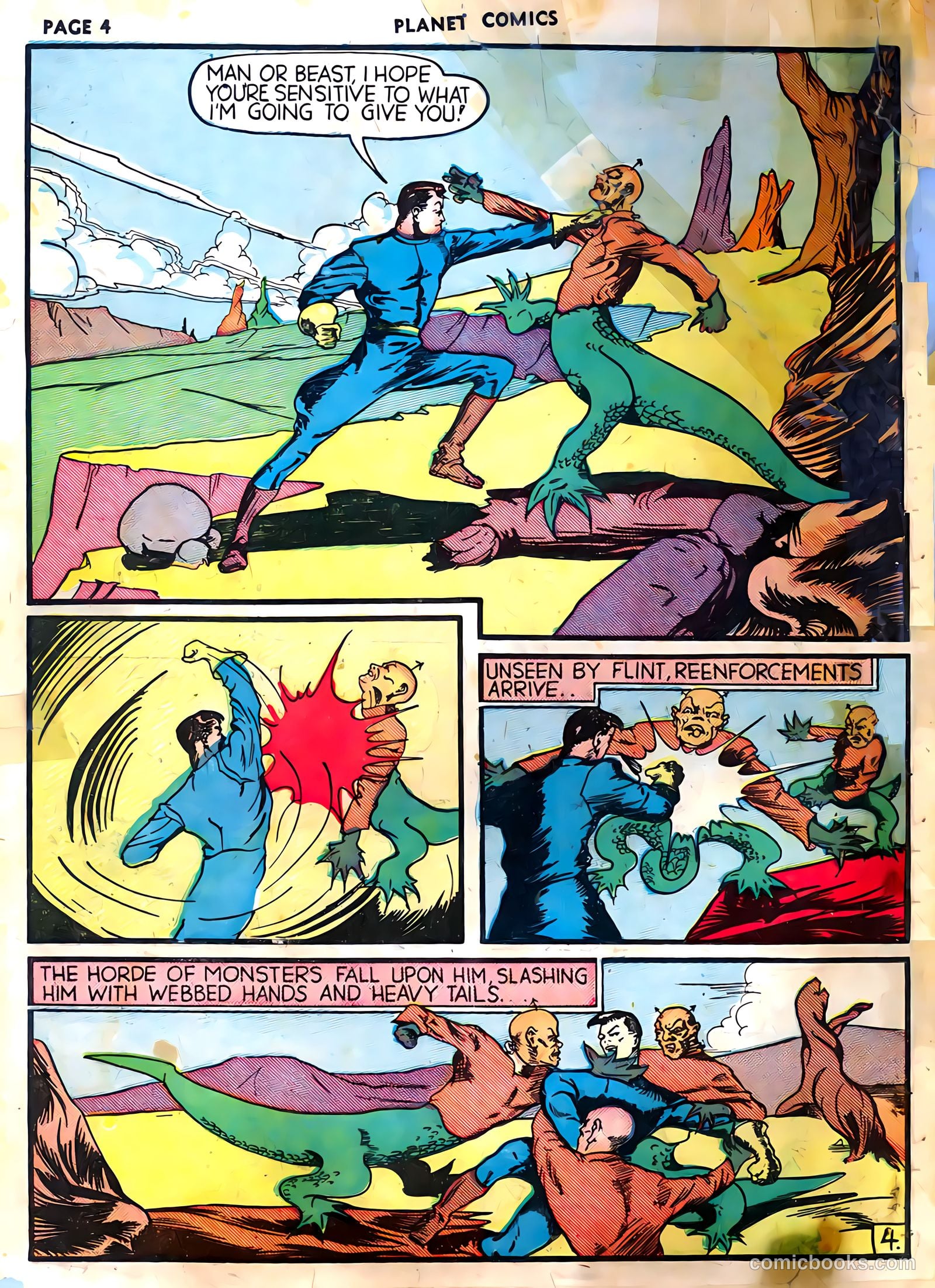Planet Comics #3 (1940) — page 6 of 68