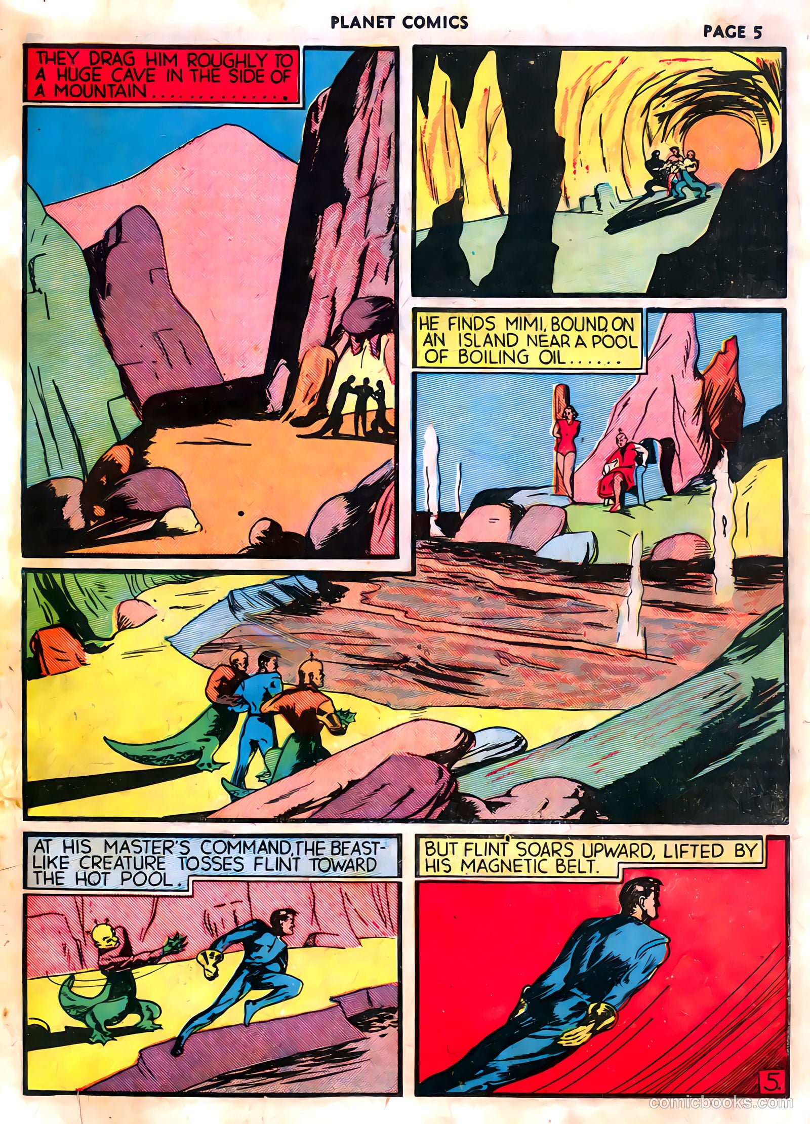 Planet Comics #3 (1940) — page 7 of 68