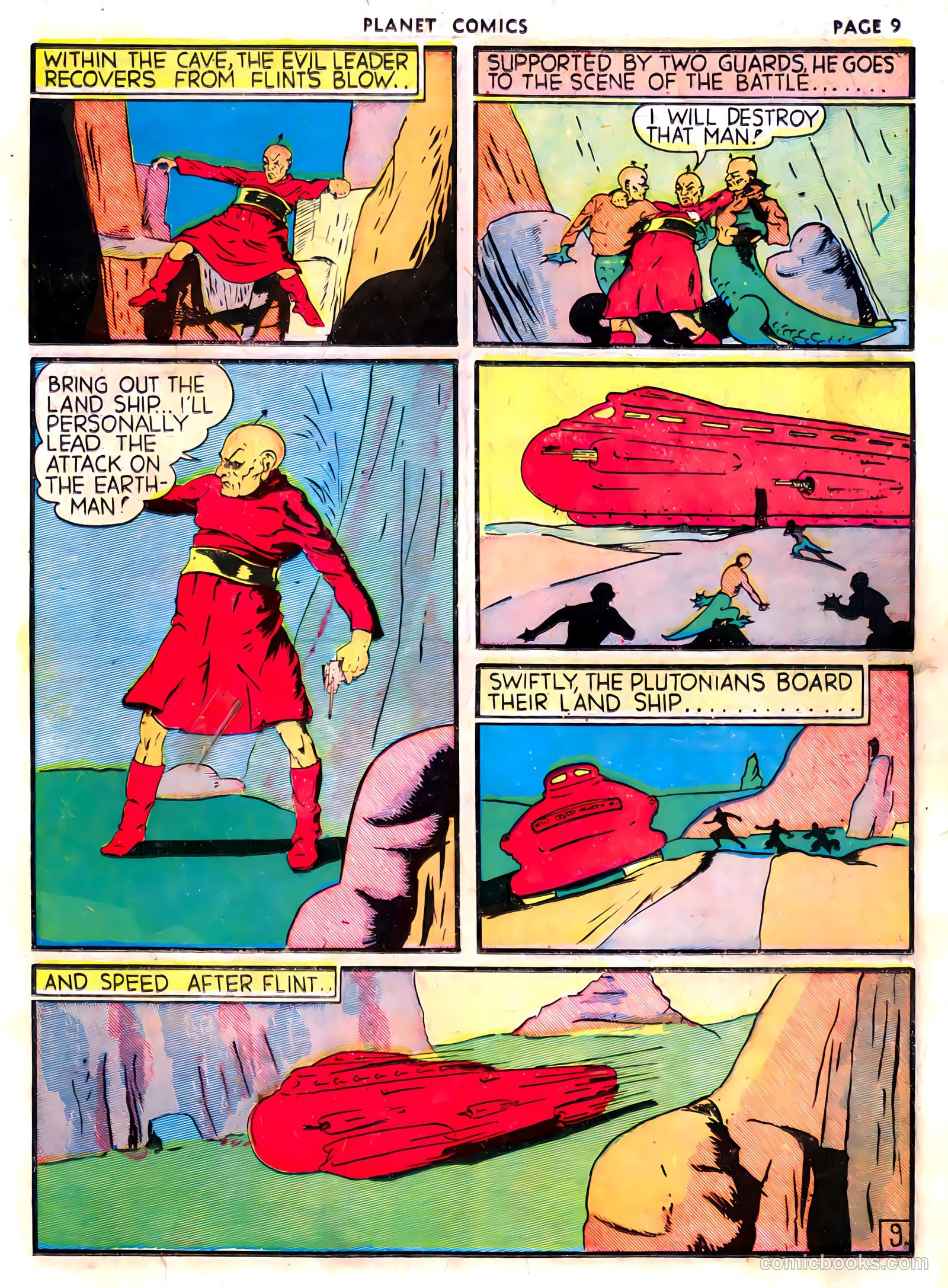 Planet Comics #3 (1940) — page 11 of 68
