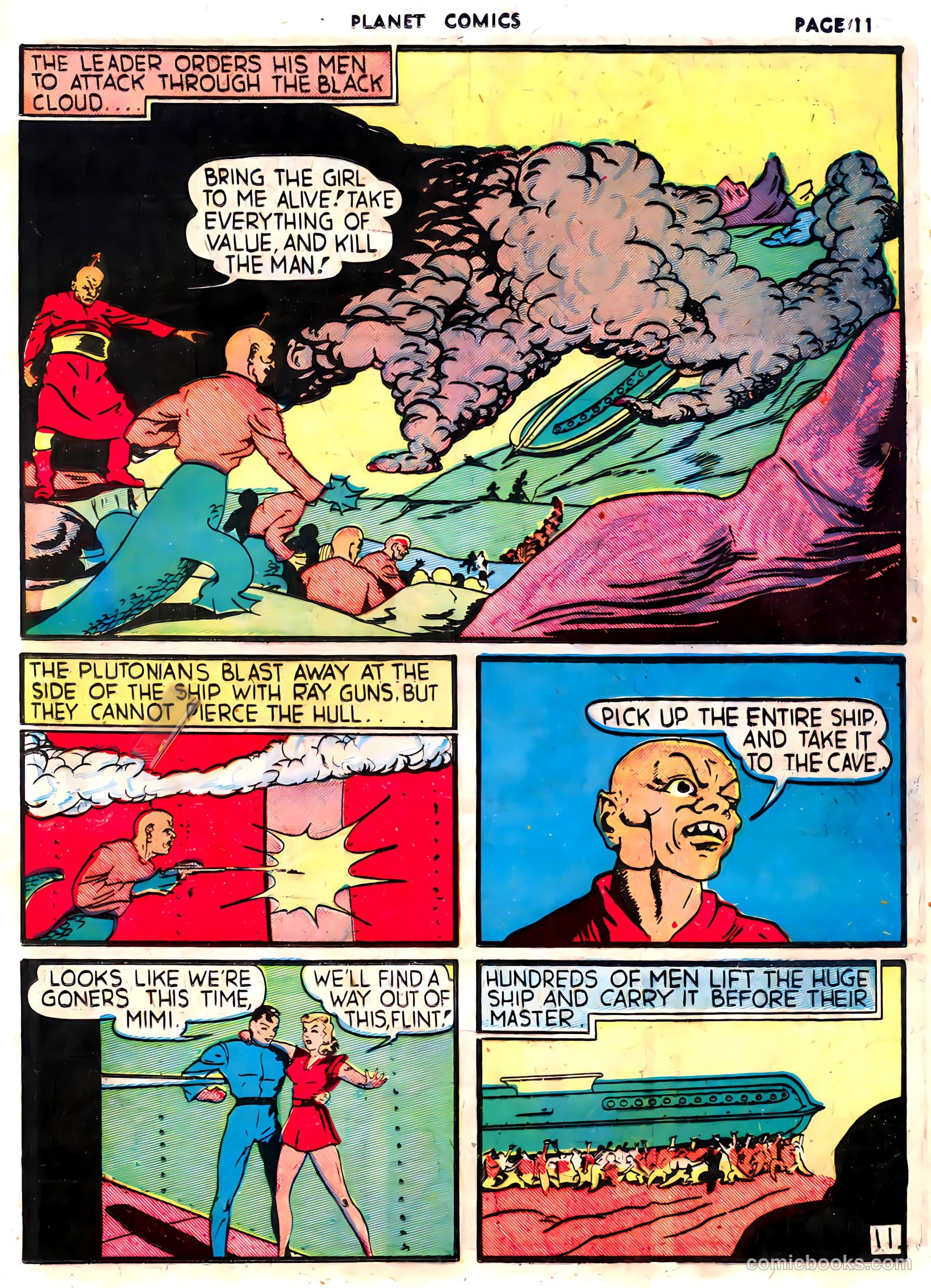 Planet Comics #3 (1940) — page 13 of 68