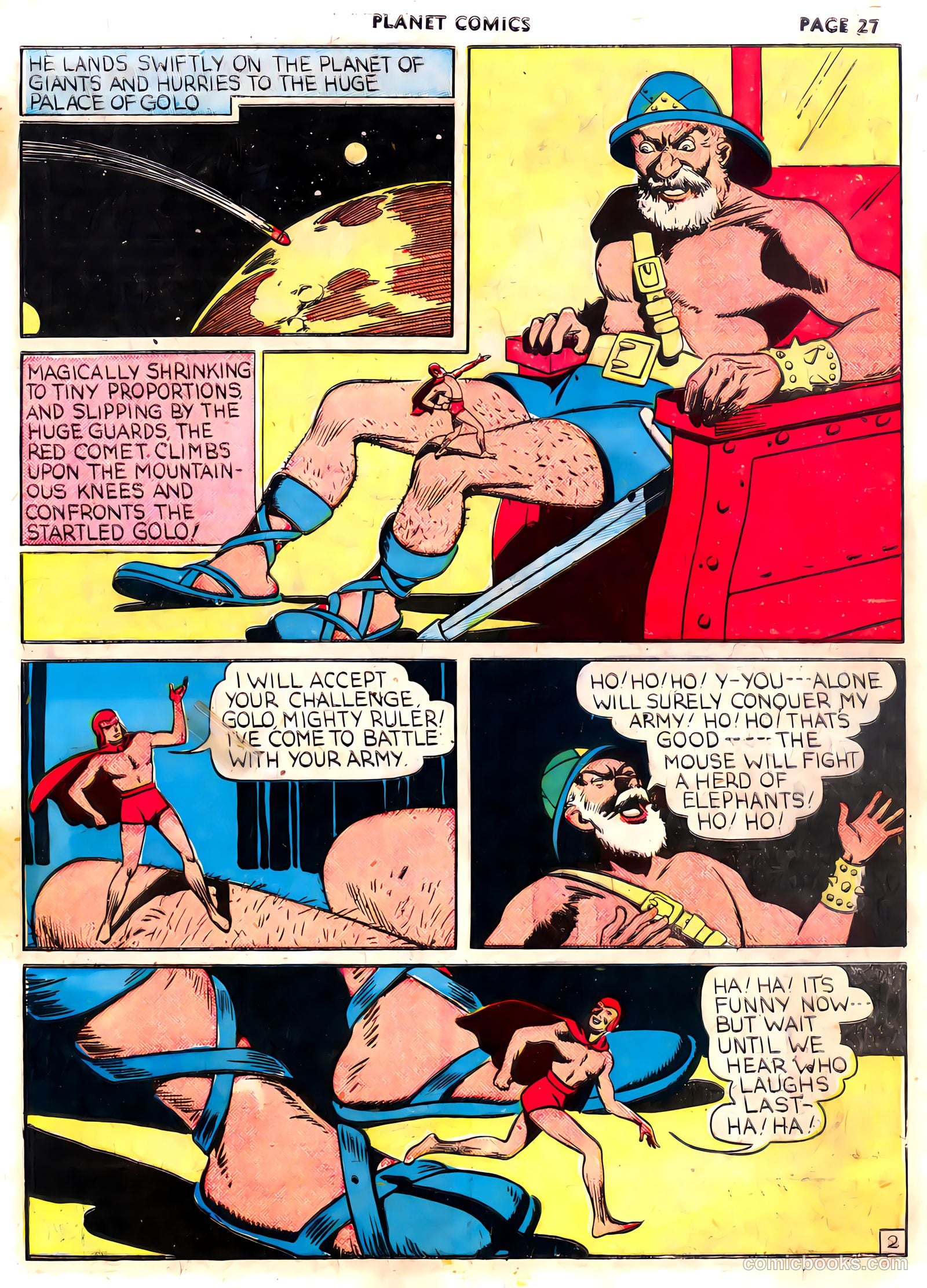 Planet Comics #3 (1940) — page 29 of 68