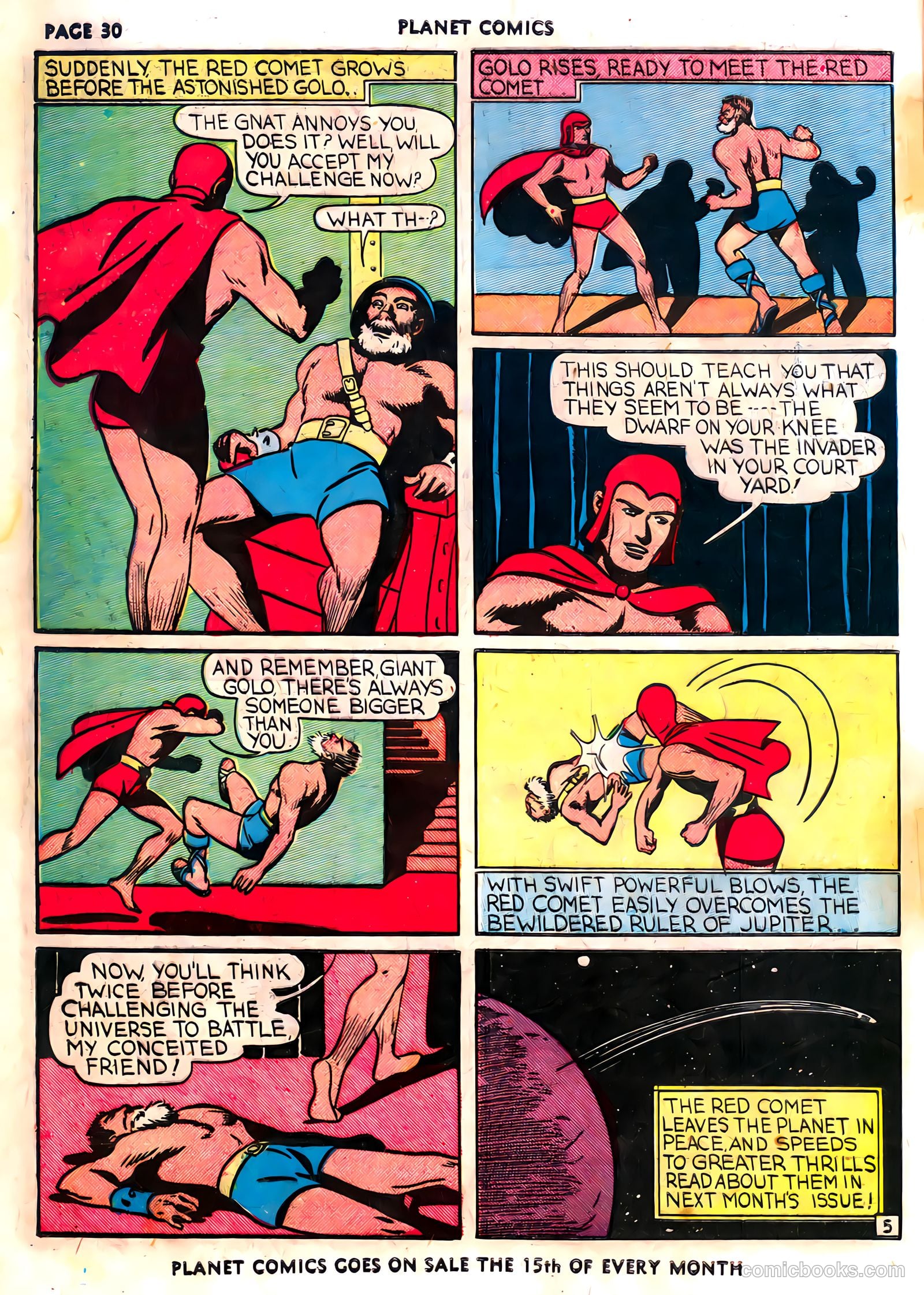 Planet Comics #3 (1940) — page 32 of 68