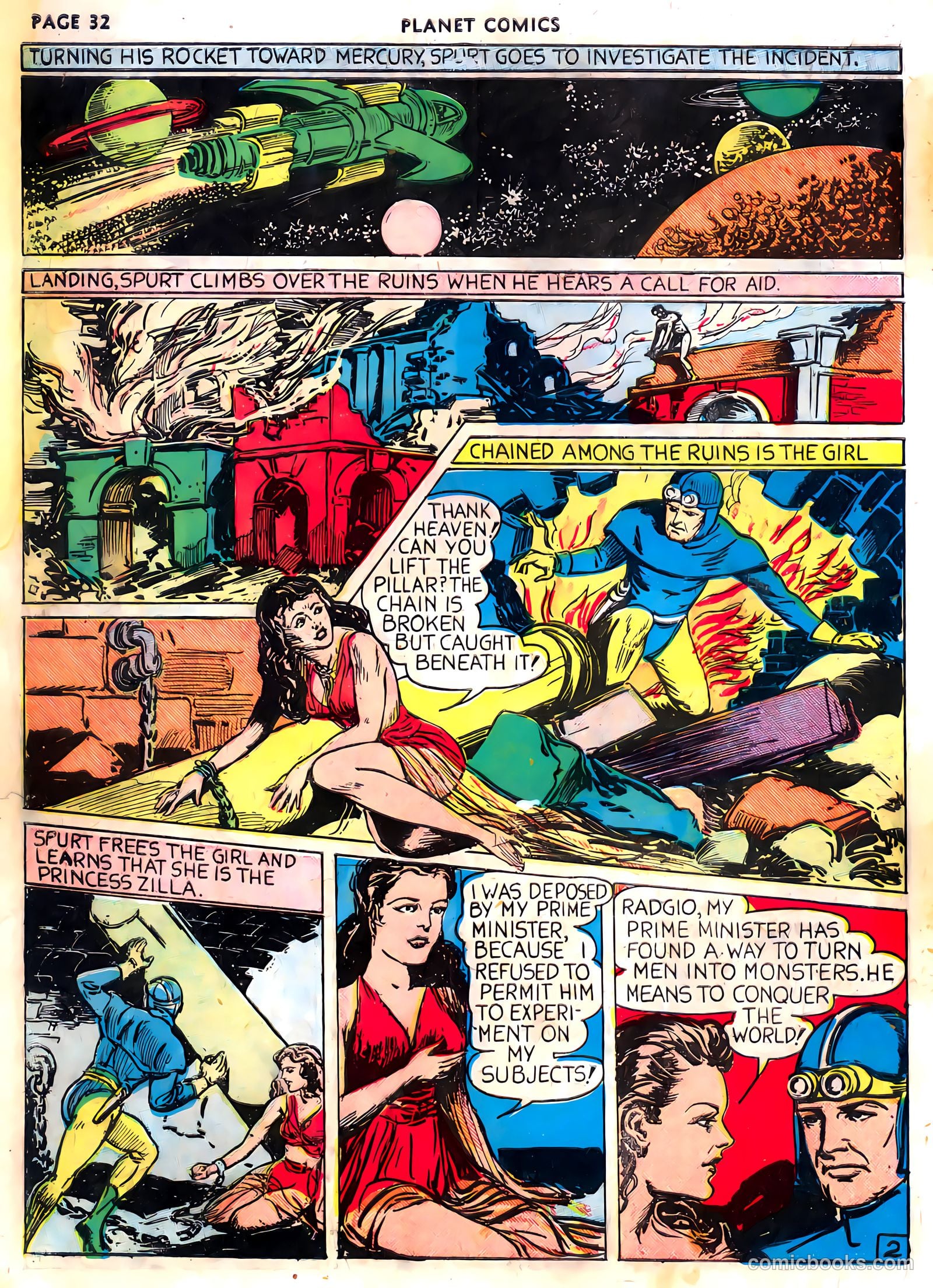 Planet Comics #3 (1940) — page 34 of 68