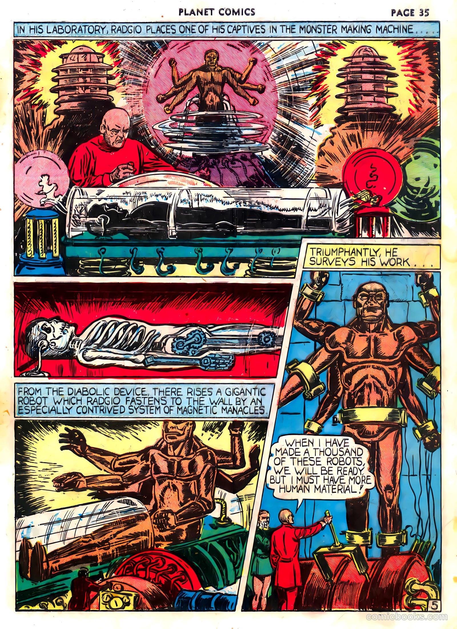 Planet Comics #3 (1940) — page 37 of 68