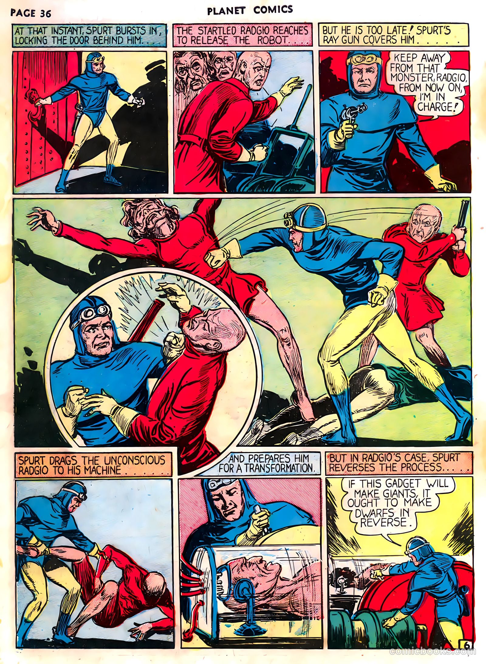 Planet Comics #3 (1940) — page 38 of 68