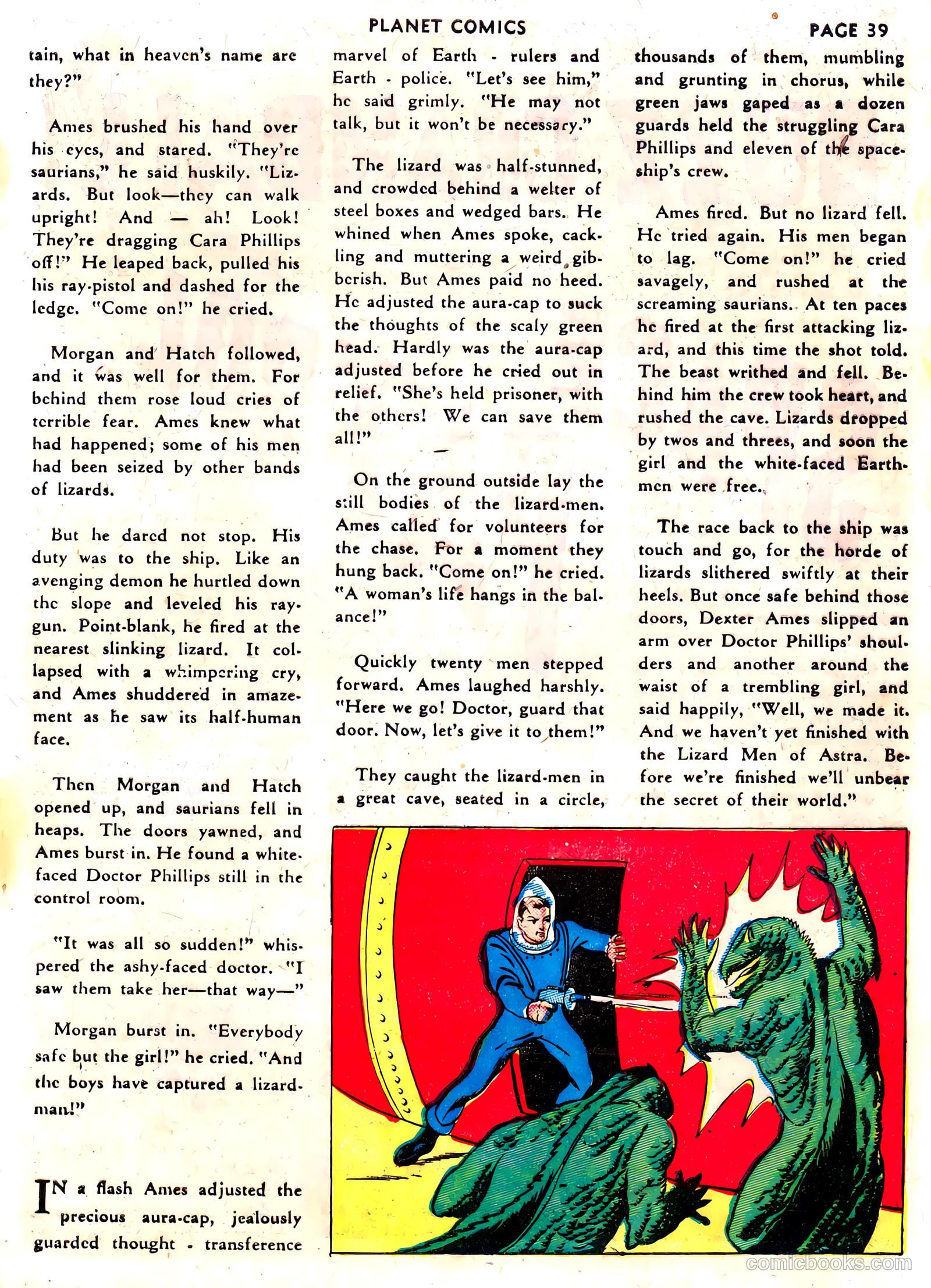 Planet Comics #3 (1940) — page 41 of 68