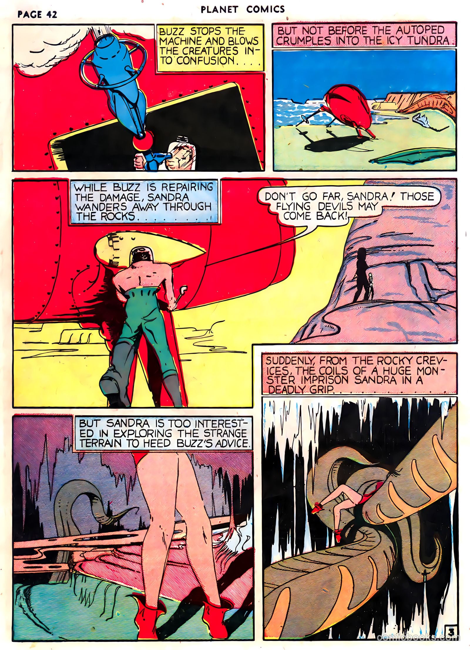 Planet Comics #3 (1940) — page 44 of 68